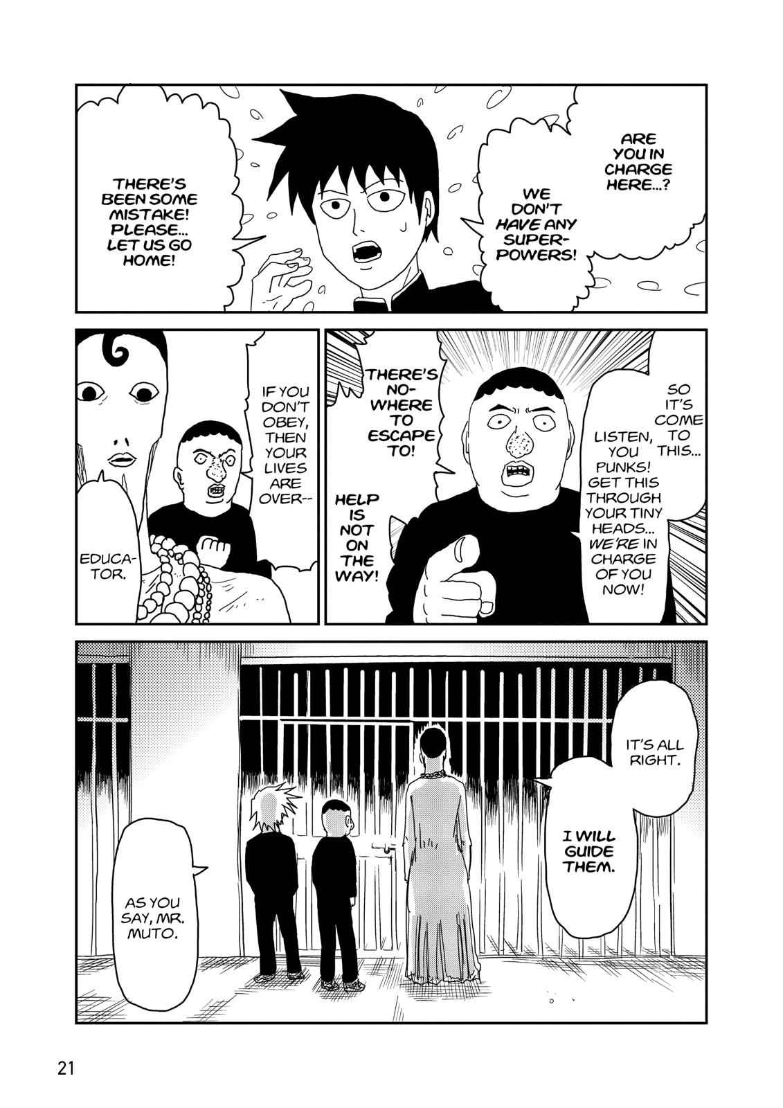 Mob Psycho 100 Chap 36 - Next Chap 37