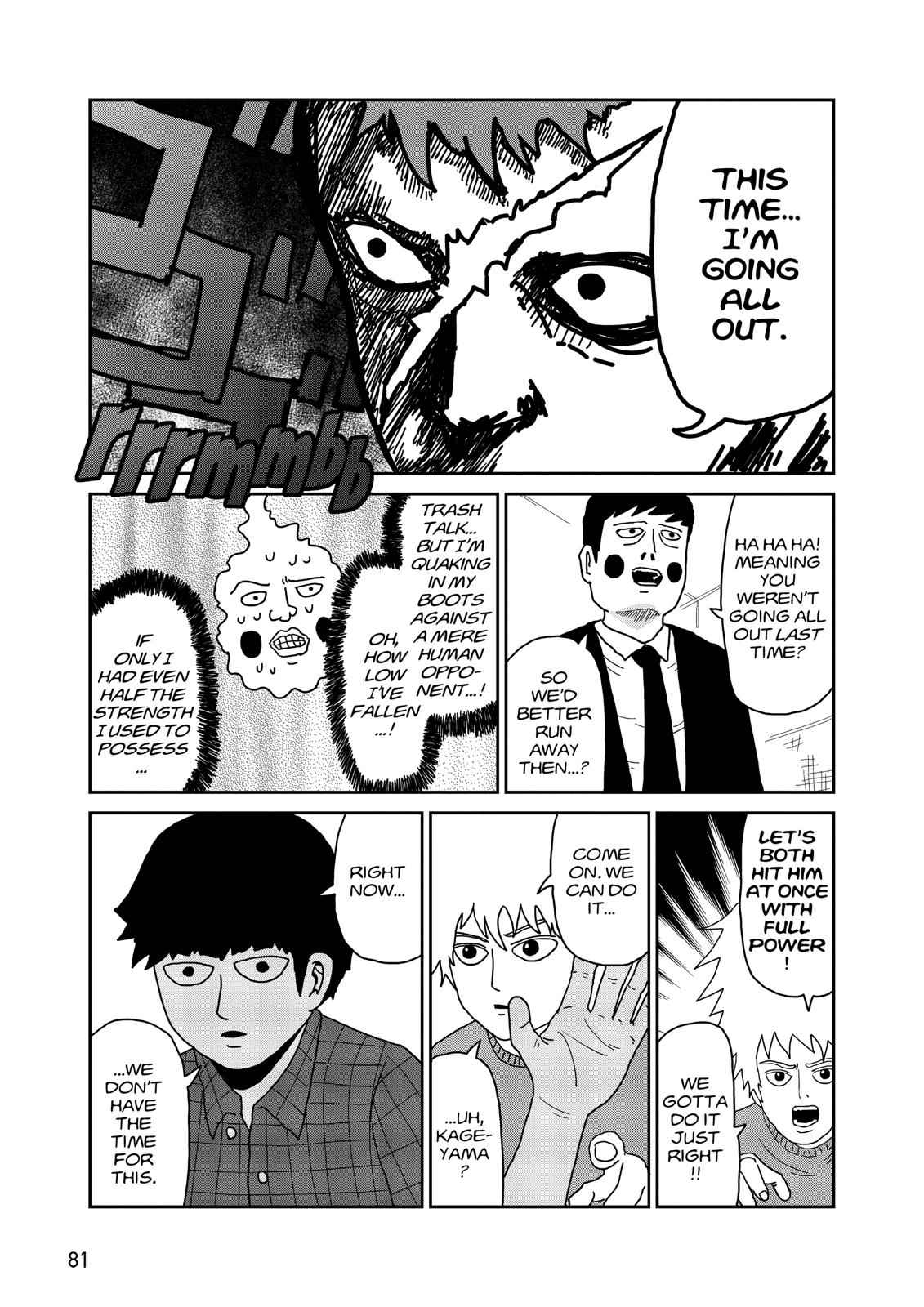 Mob Psycho 100 Chap 38 - Next Chap 39