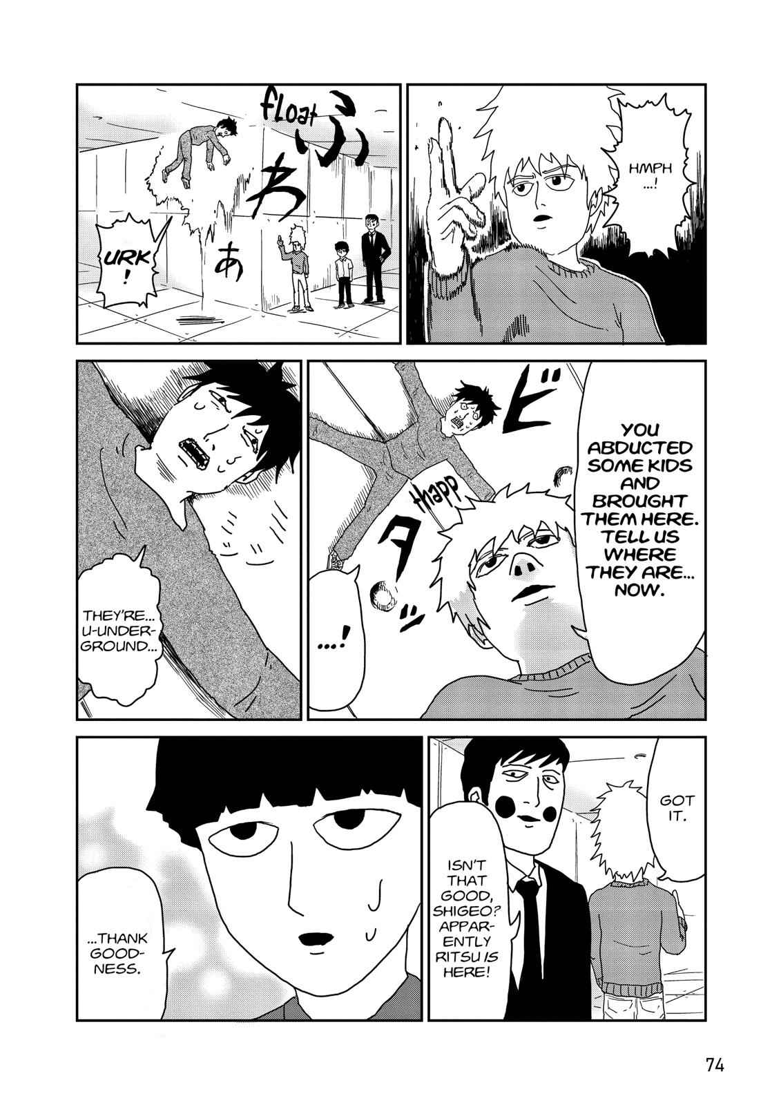 Mob Psycho 100 Chap 38 - Next Chap 39