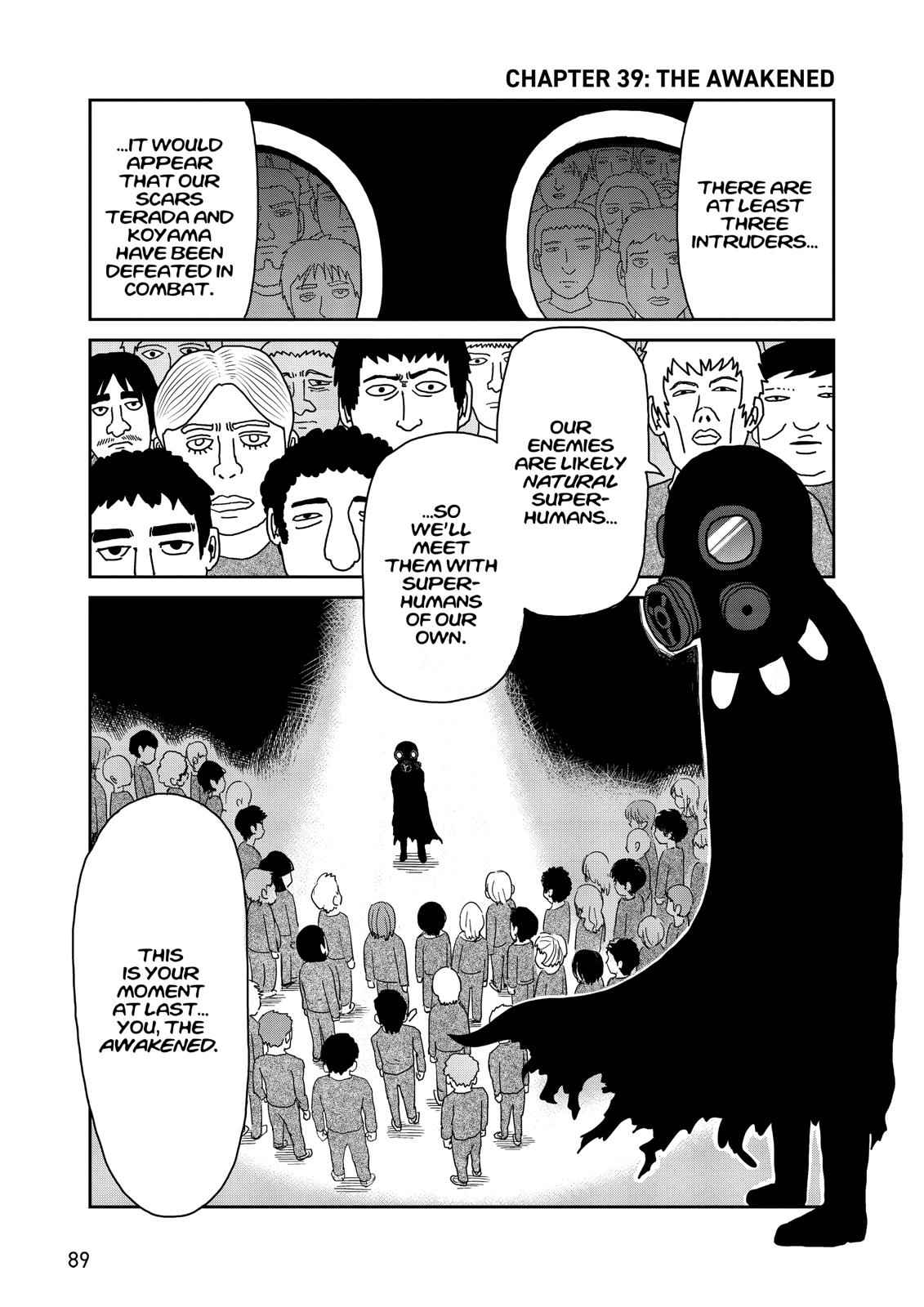 Mob Psycho 100 Chap 39 - Next Chap 40