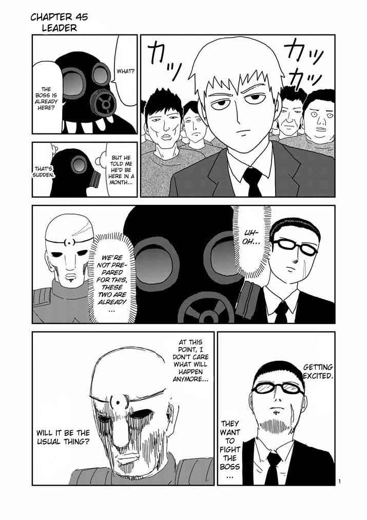 Mob Psycho 100 Chap 45 - Next Chap 46