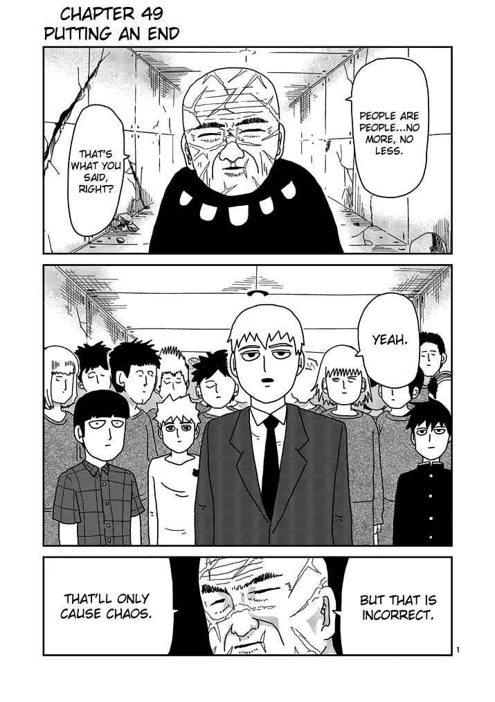 Mob Psycho 100 Chap 49 - Next Chap 50
