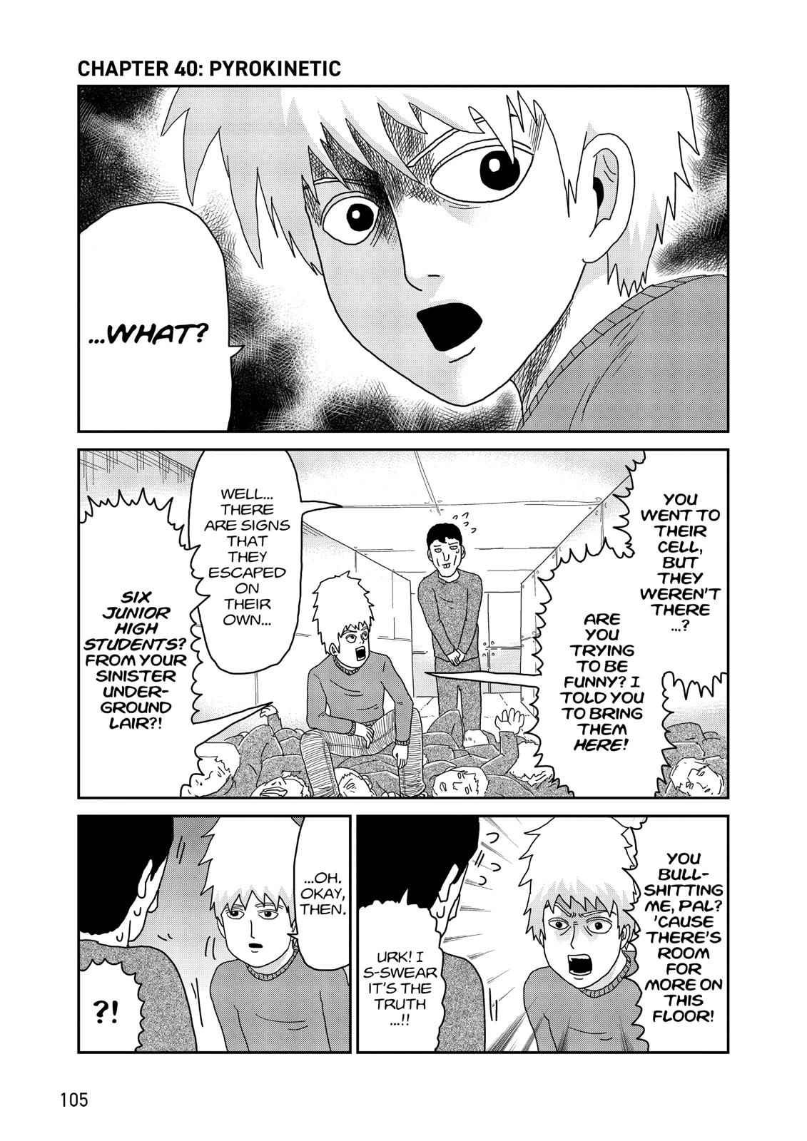 Mob Psycho 100 Chap 40 - Next Chap 41