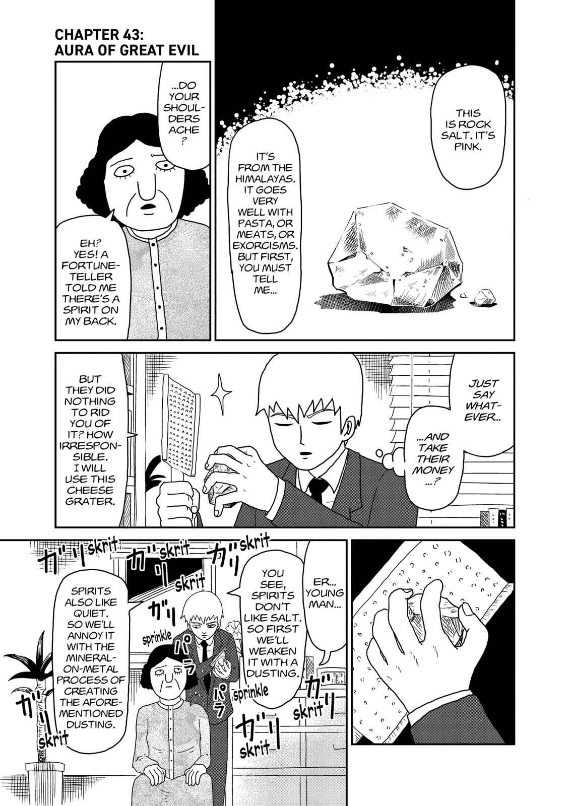 Mob Psycho 100 Chap 43 - Next Chap 44