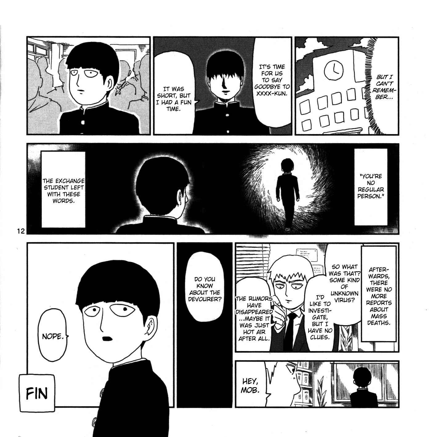 Mob Psycho 100 Chap 67.5 - Next Chap 68.5