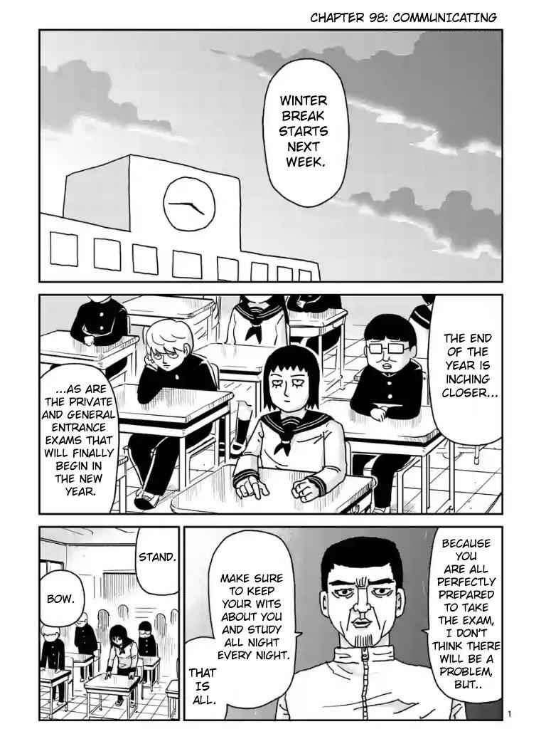 Mob Psycho 100 Chap 98 - Next Chap 99