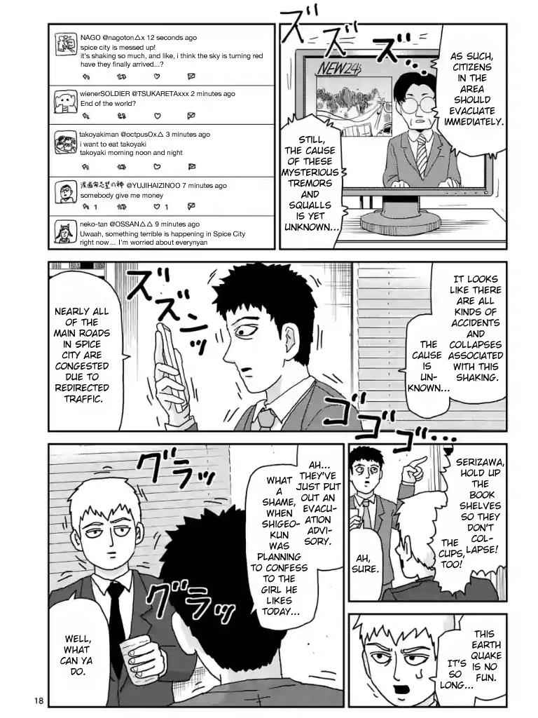 Mob Psycho 100 Chap 100.1 - Next Chap 101.1
