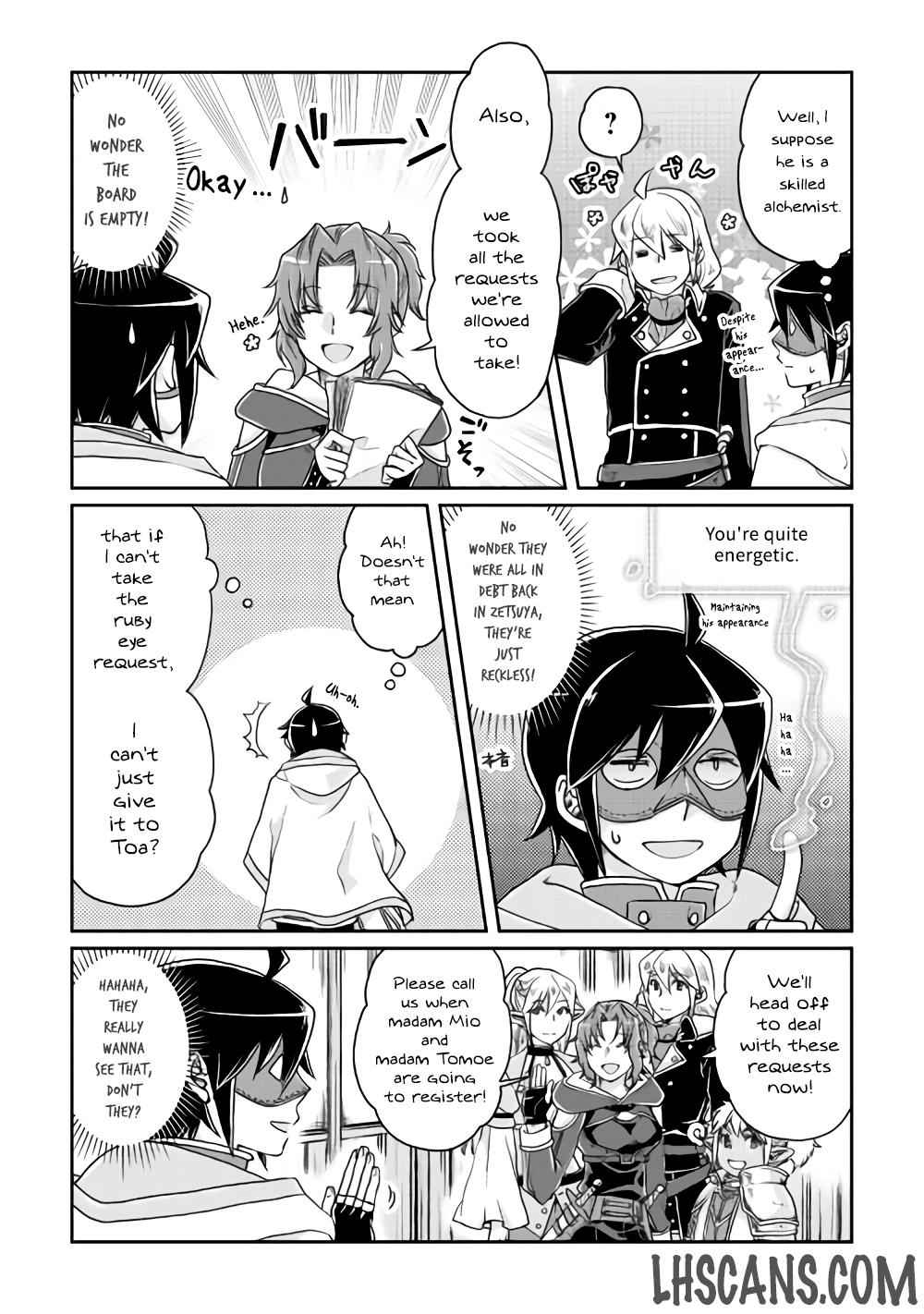 Tsuki ga Michibiku Isekai Douchuu Chap 18 - Next Chap 19