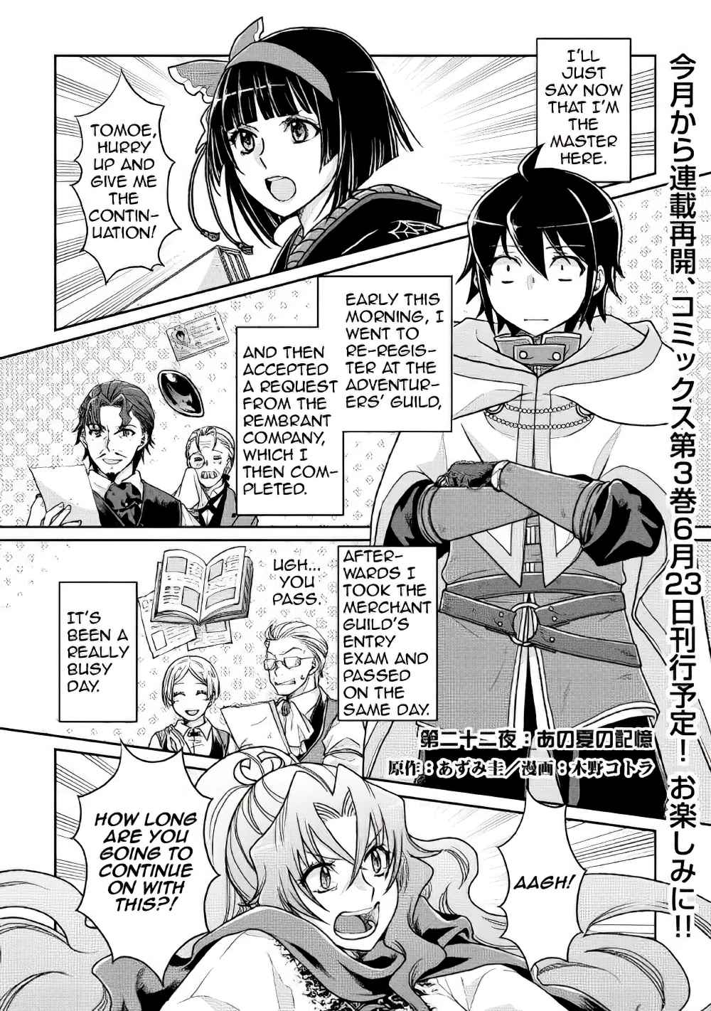 Tsuki ga Michibiku Isekai Douchuu Chap 22 - Next Chap 23