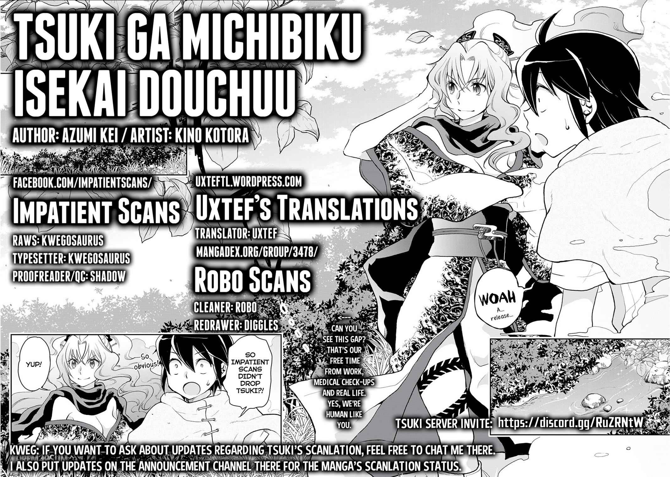 Tsuki ga Michibiku Isekai Douchuu Chap 37 - Next Chap 38