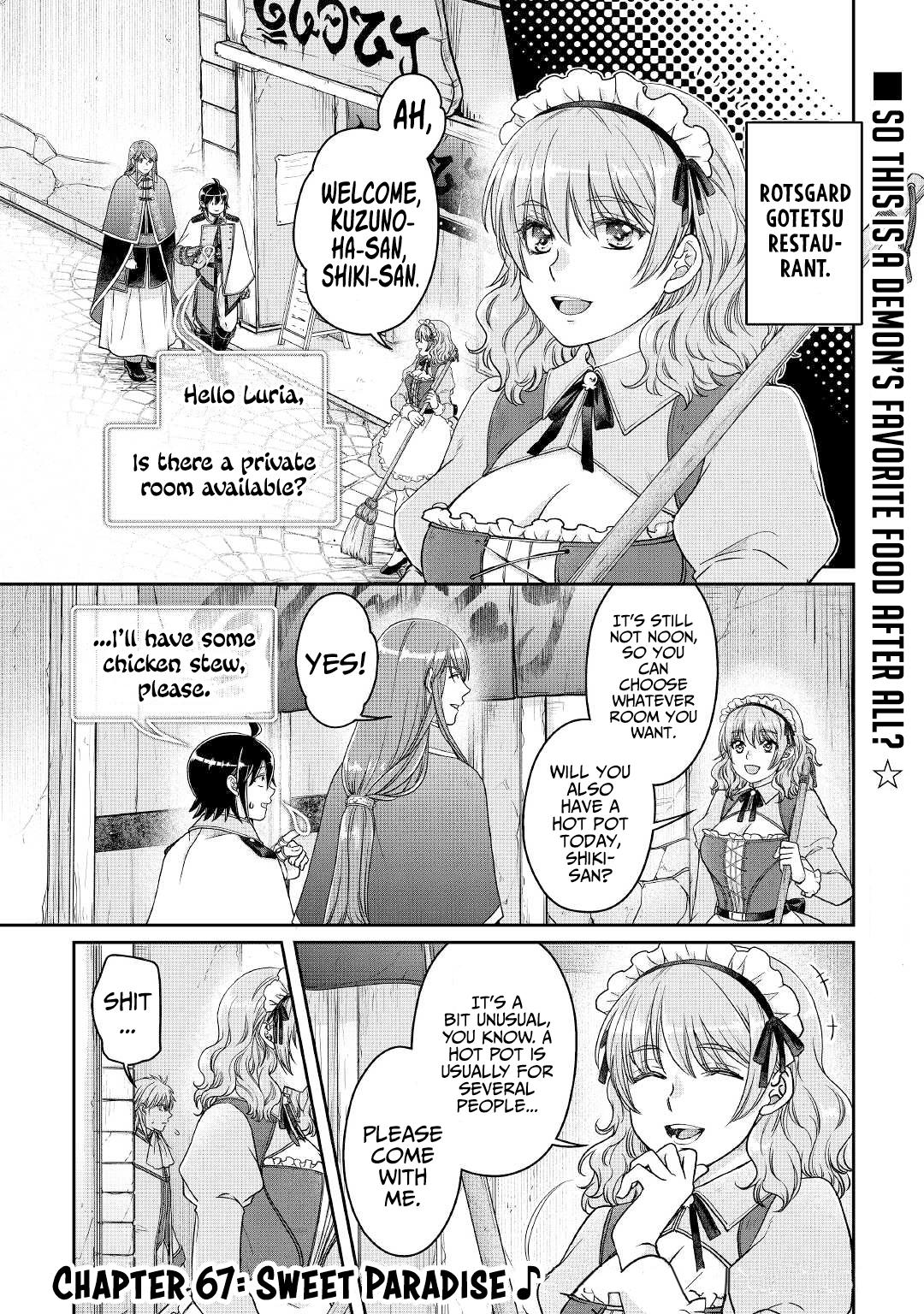 Tsuki ga Michibiku Isekai Douchuu Chap 67 - Next Chap 68