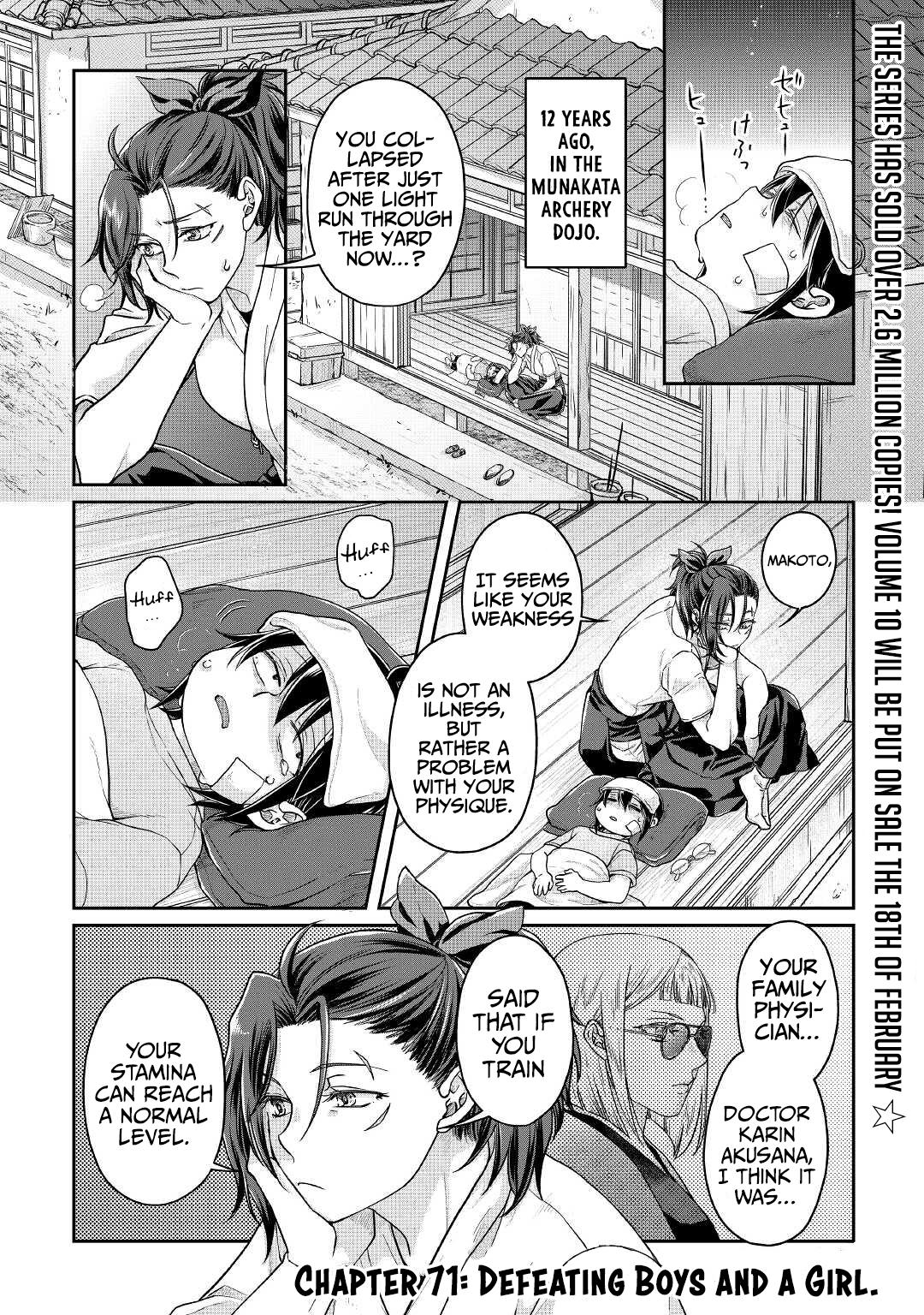 Tsuki ga Michibiku Isekai Douchuu Chap 71 - Next Chap 72