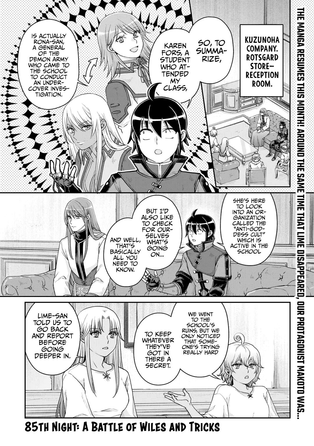 Tsuki ga Michibiku Isekai Douchuu Chap 85 - Next Chap 86