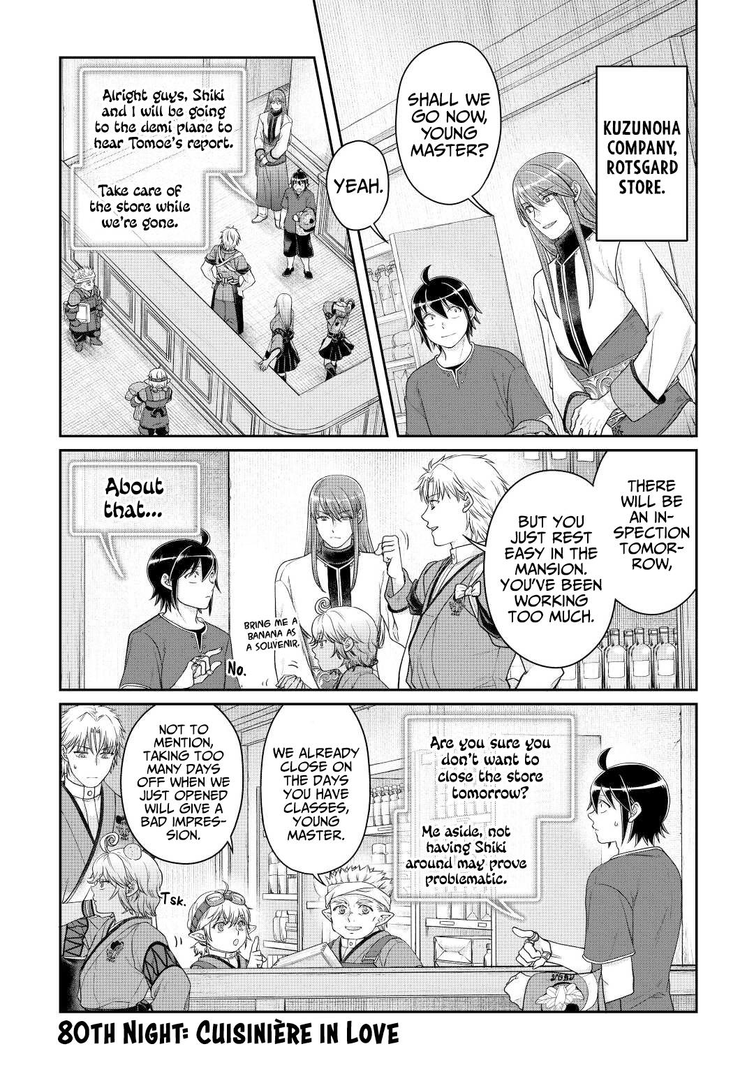 Tsuki ga Michibiku Isekai Douchuu Chap 80 - Next Chap 81