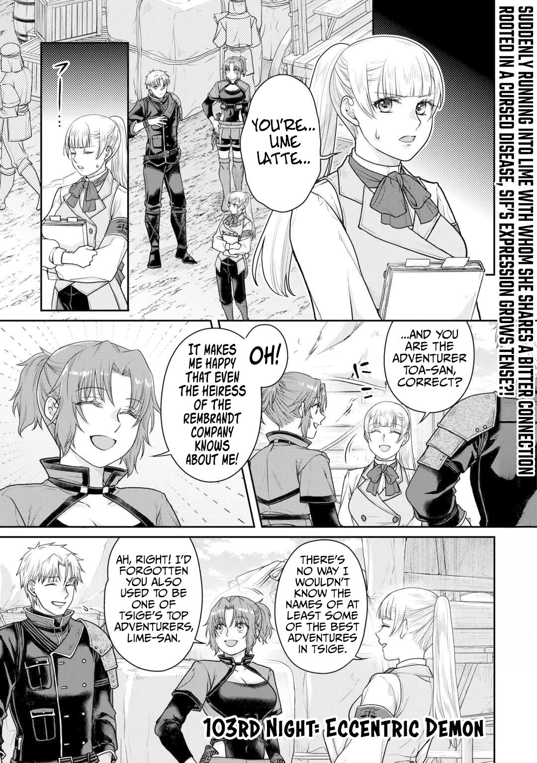 Tsuki ga Michibiku Isekai Douchuu Chap 103 - Next Chap 104