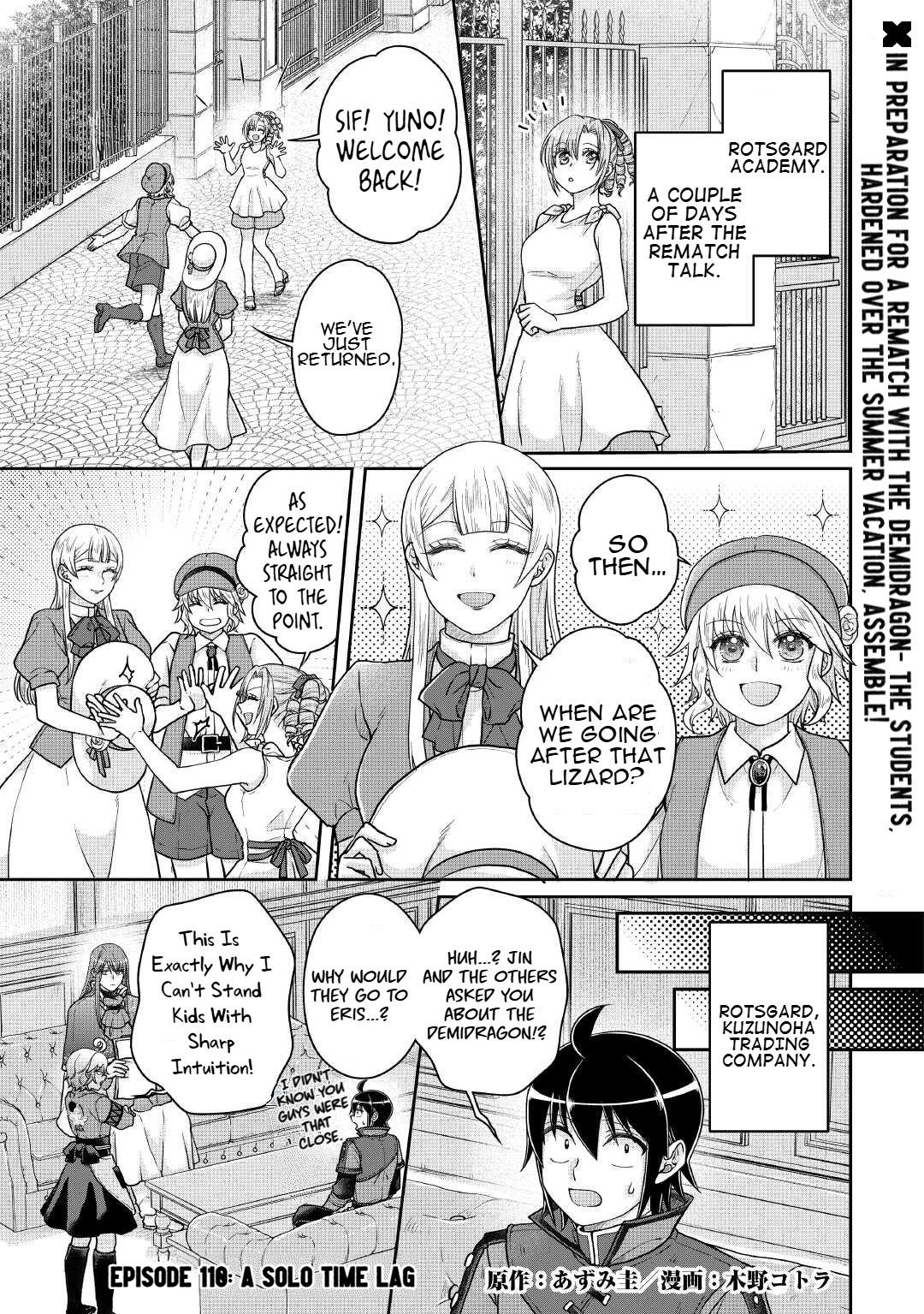 Tsuki ga Michibiku Isekai Douchuu Chap 110 - Next Chap 111