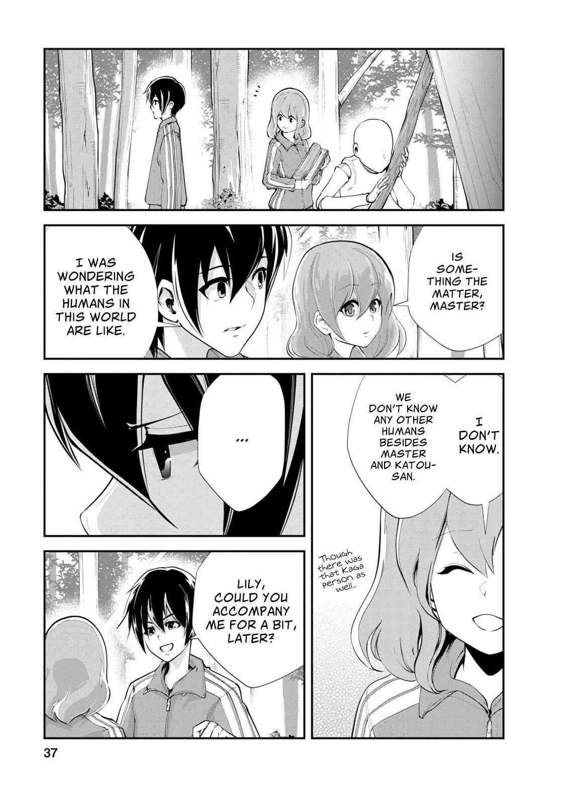 Monster no Goshujinsama Chap 12 - Next Chap 13