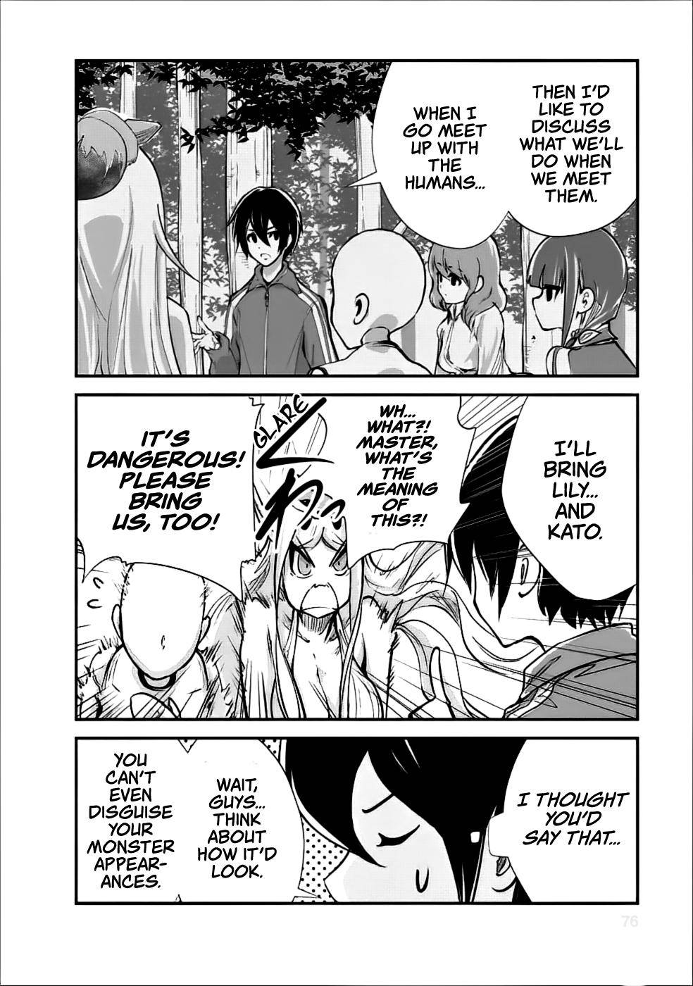 Monster no Goshujinsama Chap 13 - Next Chap 14