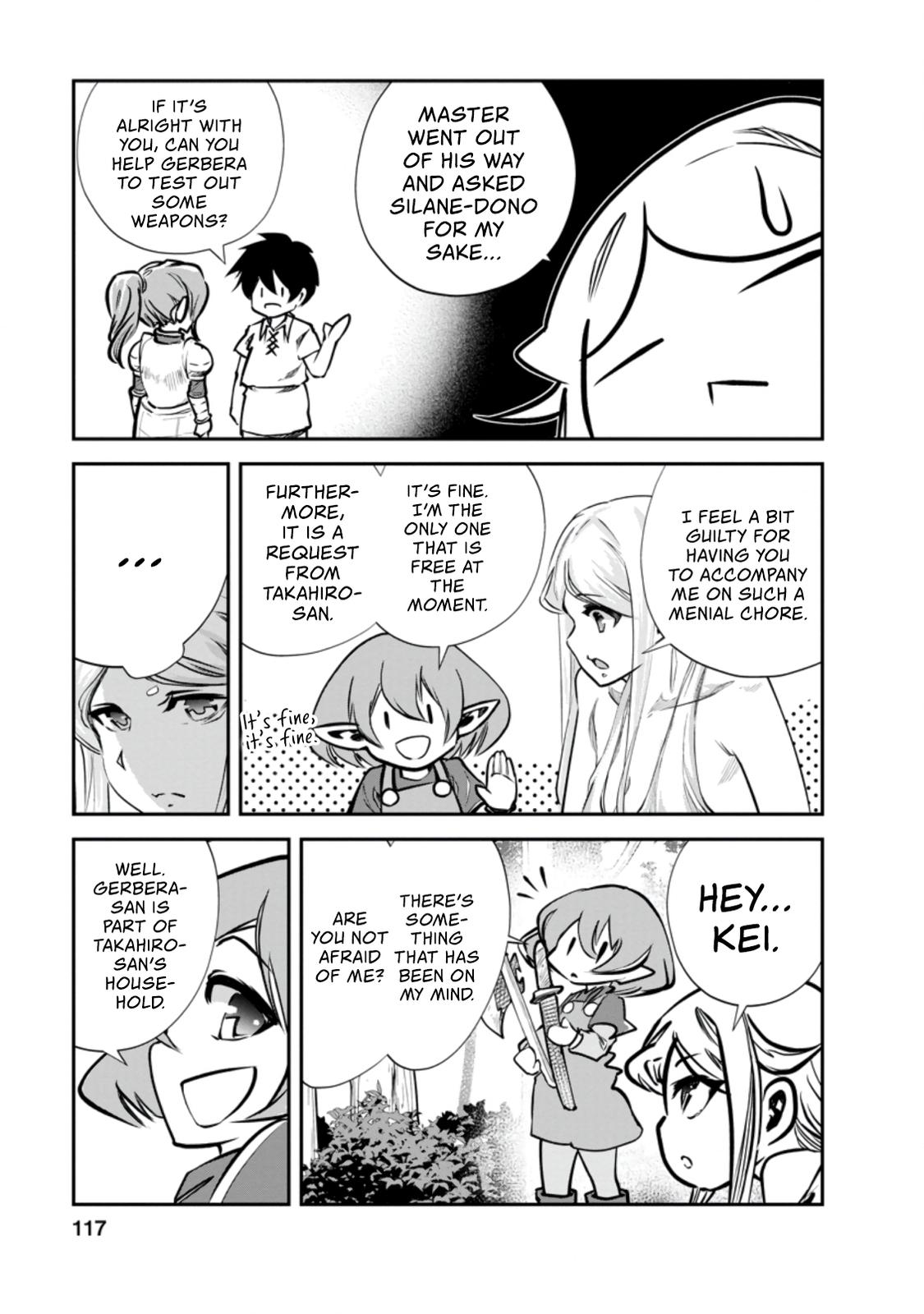 Monster no Goshujinsama Chap 34.1 - Next Chap 35.1