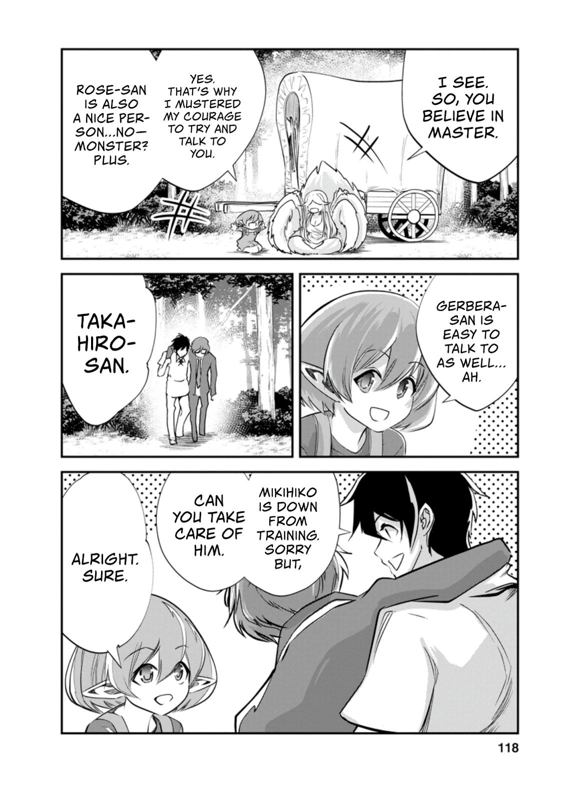 Monster no Goshujinsama Chap 34.1 - Next Chap 35.1