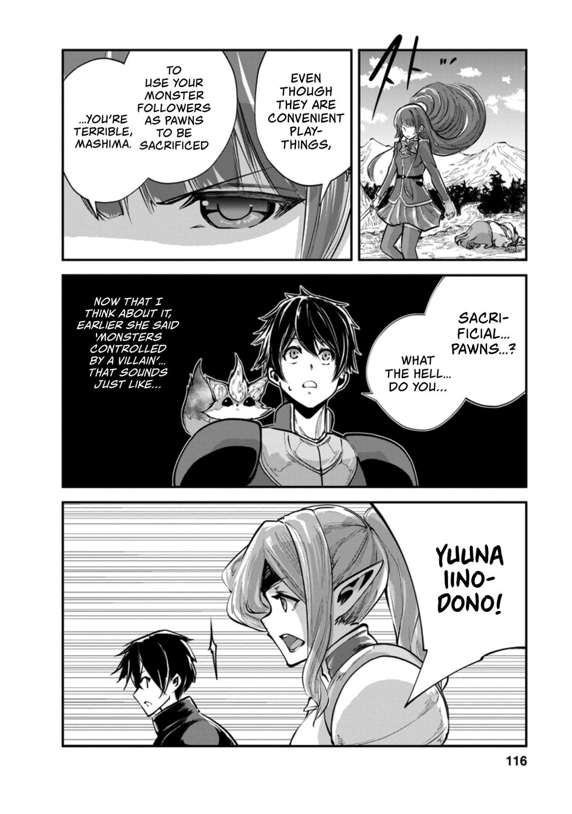 Monster no Goshujinsama Chap 39.2 - Next Chap 40.2
