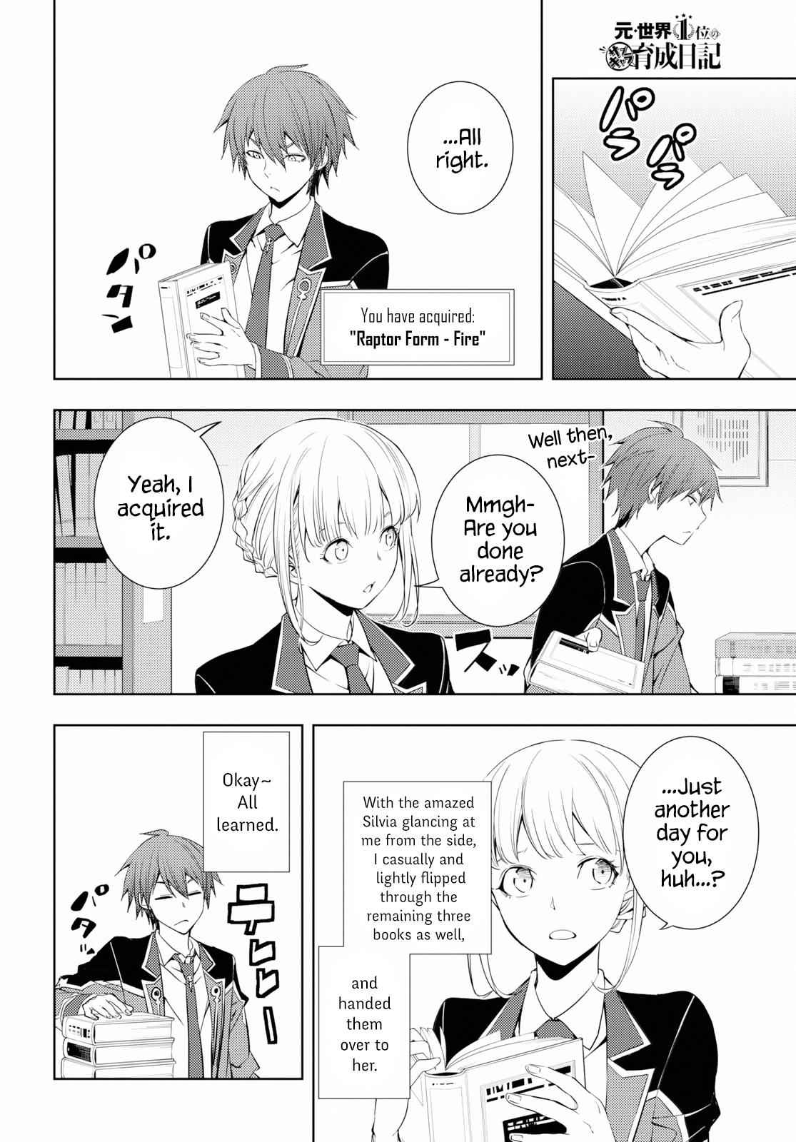 Moto Sekai Ichi'i Subchara Ikusei Nikki: Hai Player, Isekai wo Kouryakuchuu! Chap 8 - Next Chap 9