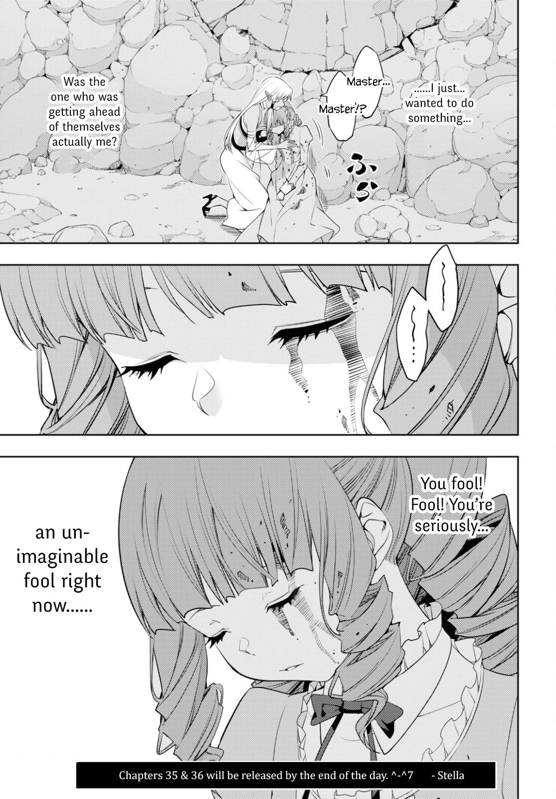 Moto Sekai Ichi'i Subchara Ikusei Nikki: Hai Player, Isekai wo Kouryakuchuu! Chap 34 - Next Chap 35