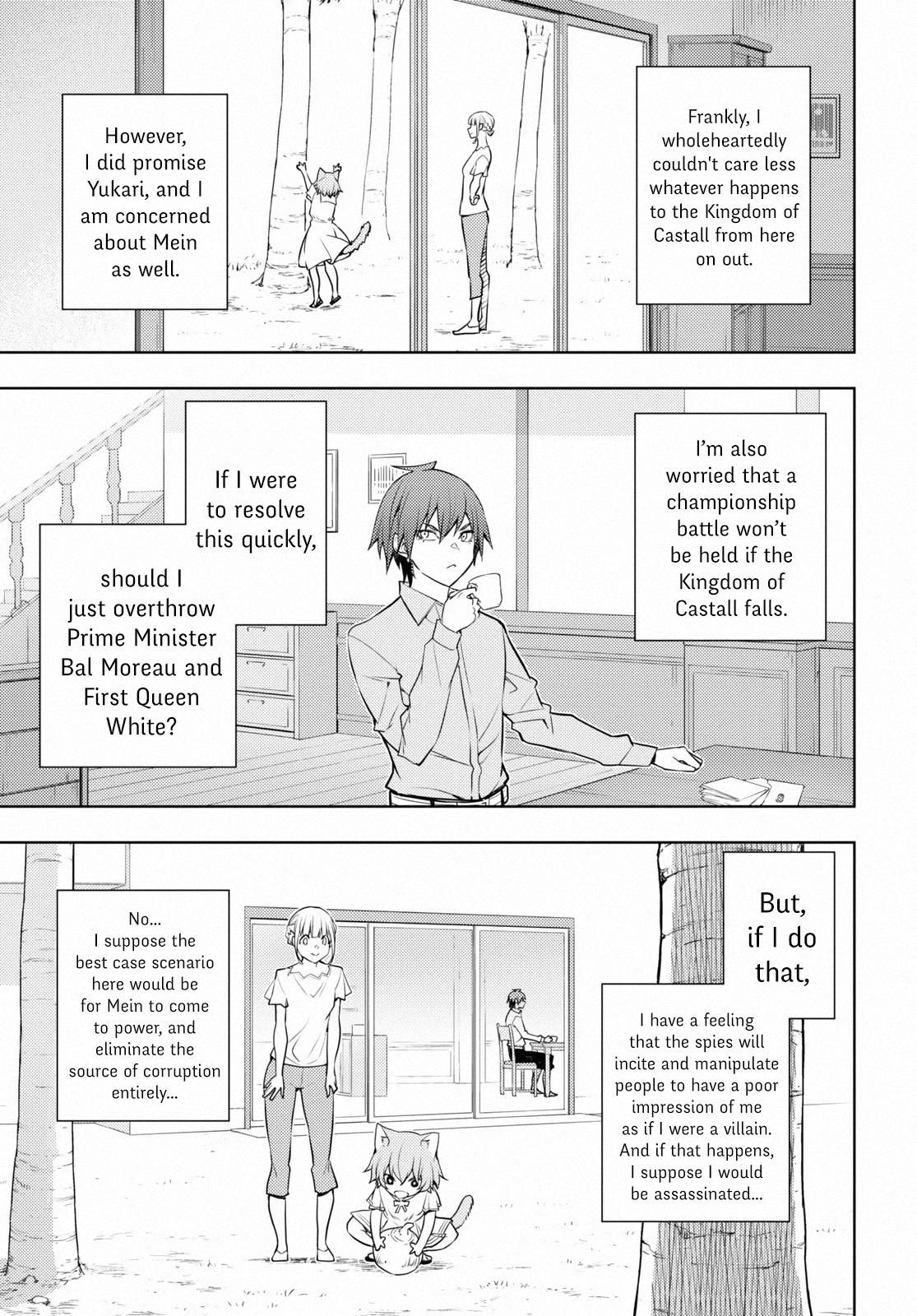 Moto Sekai Ichi'i Subchara Ikusei Nikki: Hai Player, Isekai wo Kouryakuchuu! Chap 40 - Next Chap 41