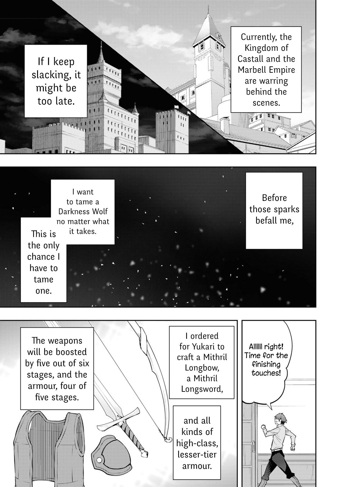 Moto Sekai Ichi'i Subchara Ikusei Nikki: Hai Player, Isekai wo Kouryakuchuu! Chap 41 - Next Chap 42