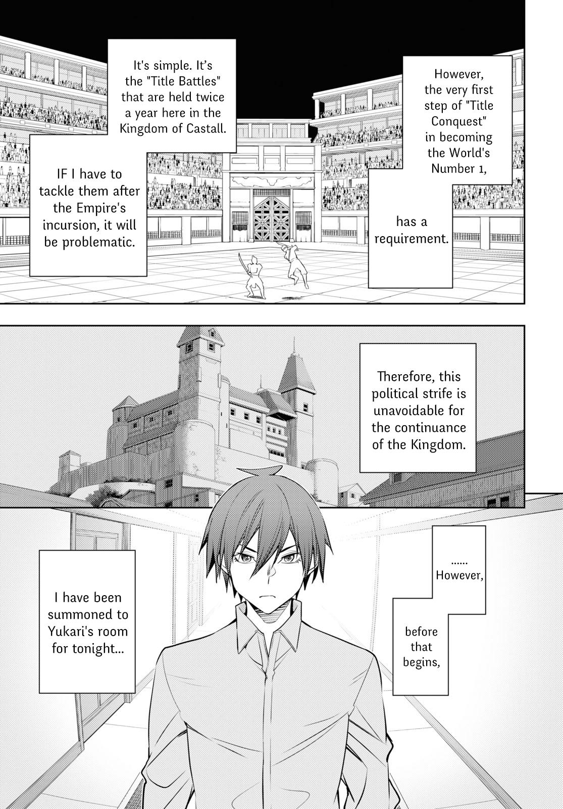 Moto Sekai Ichi'i Subchara Ikusei Nikki: Hai Player, Isekai wo Kouryakuchuu! Chap 56 - Next Chap 57