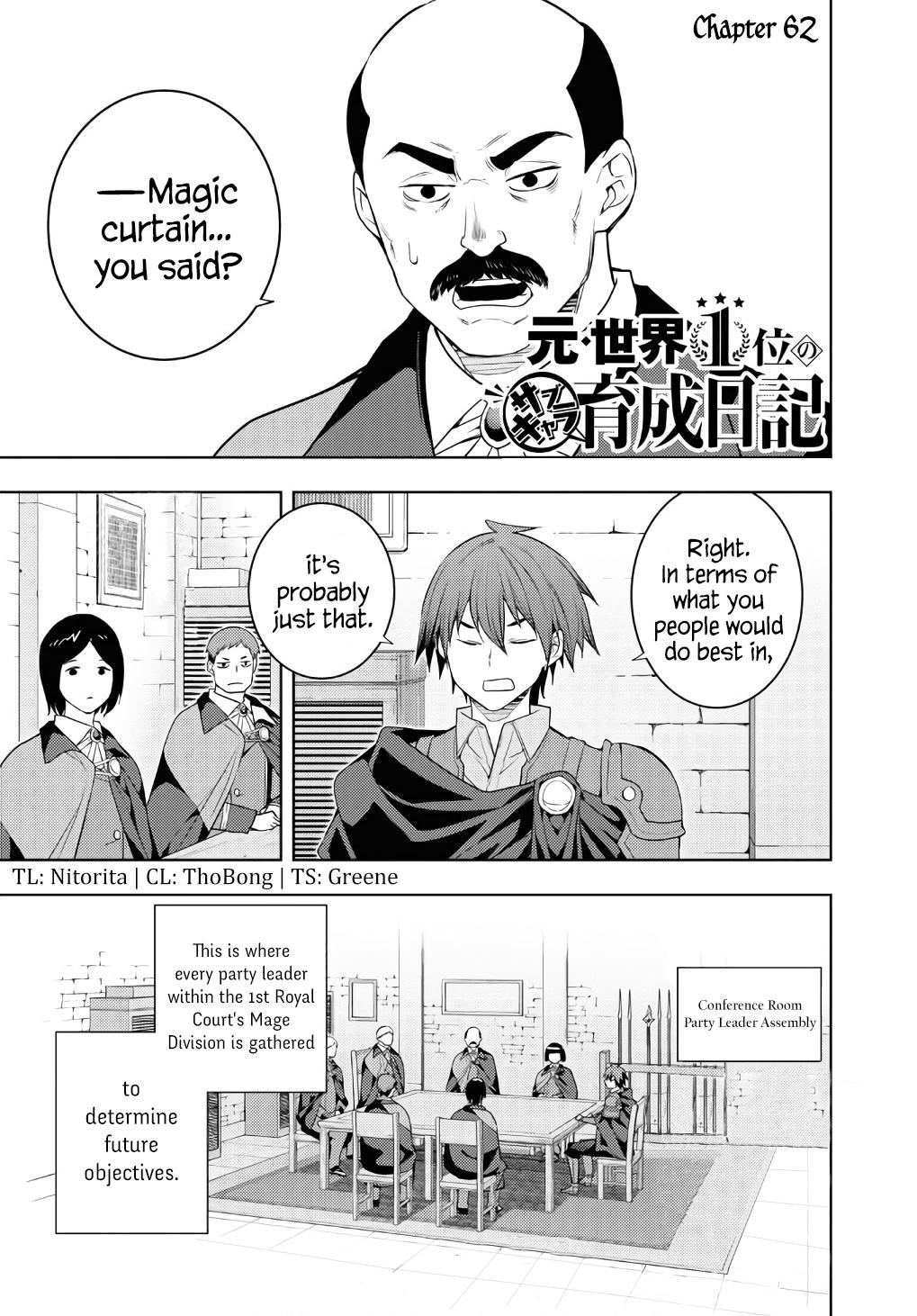Moto Sekai Ichi'i Subchara Ikusei Nikki: Hai Player, Isekai wo Kouryakuchuu! Chap 62 - Next Chap 63