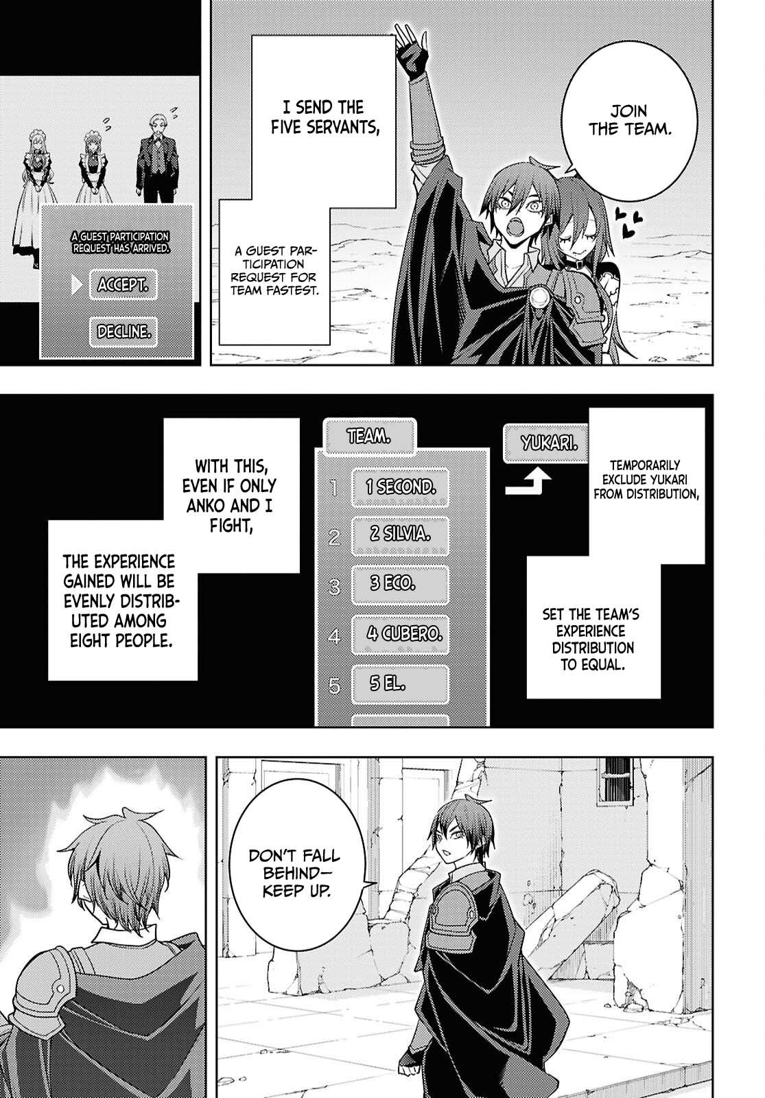 Moto Sekai Ichi'i Subchara Ikusei Nikki: Hai Player, Isekai wo Kouryakuchuu! Chap 82 - Next Chap 83