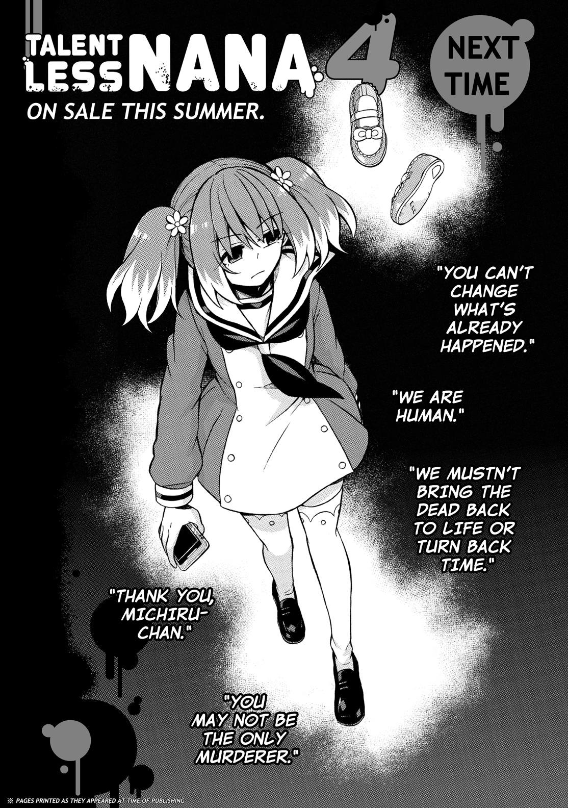 Munou na Nana Chap 19 - Next Chap 20