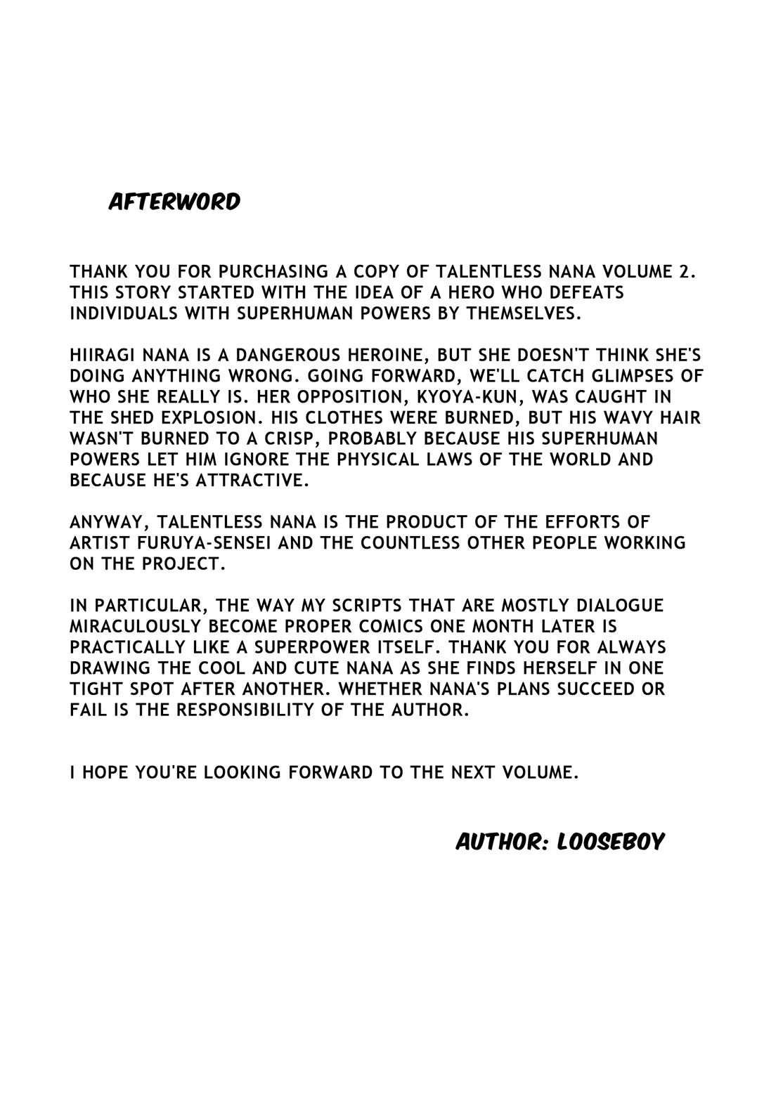 Munou na Nana Chap 11 - Next Chap 12