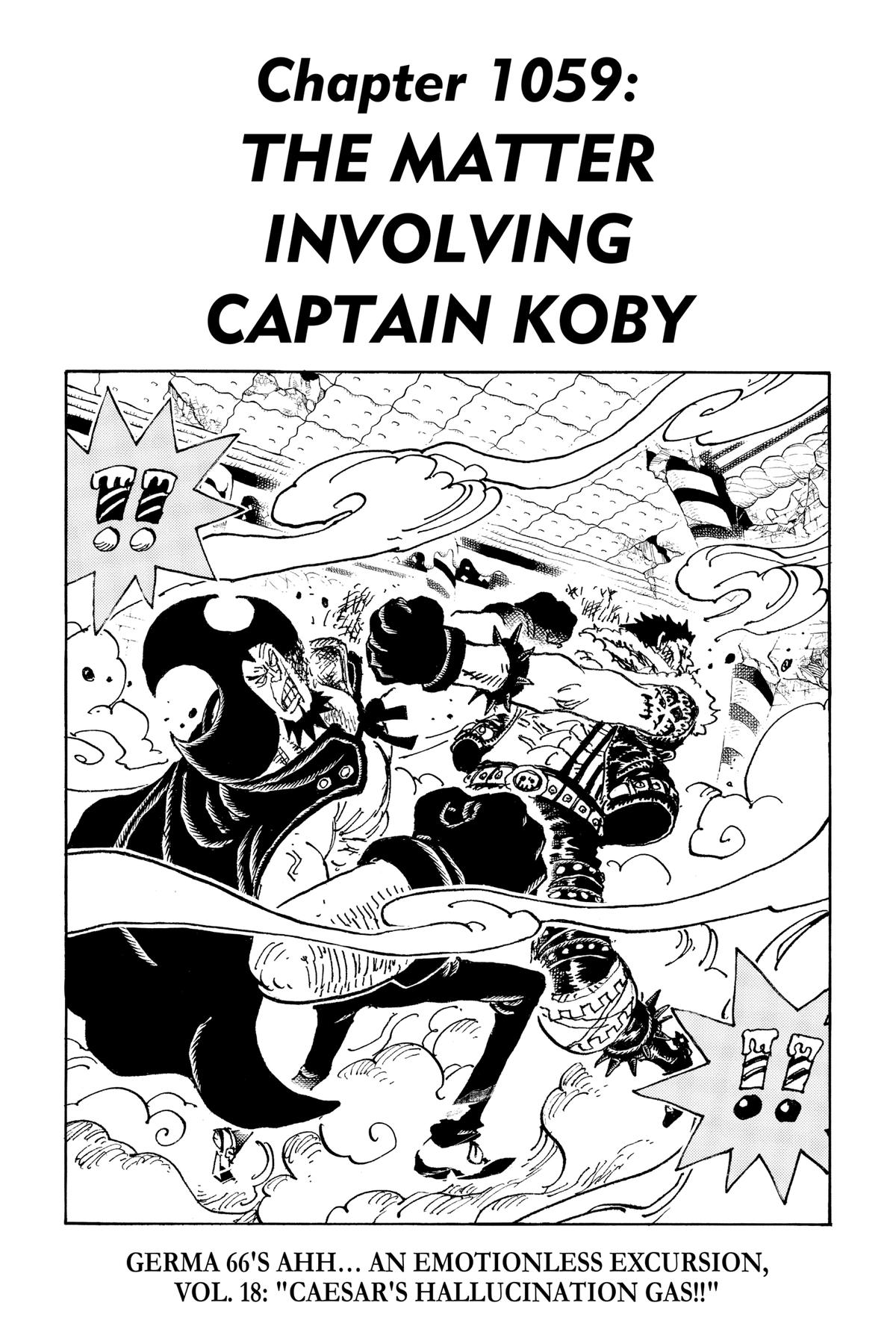 One Piece Chap 1059 - Next Chap 1060