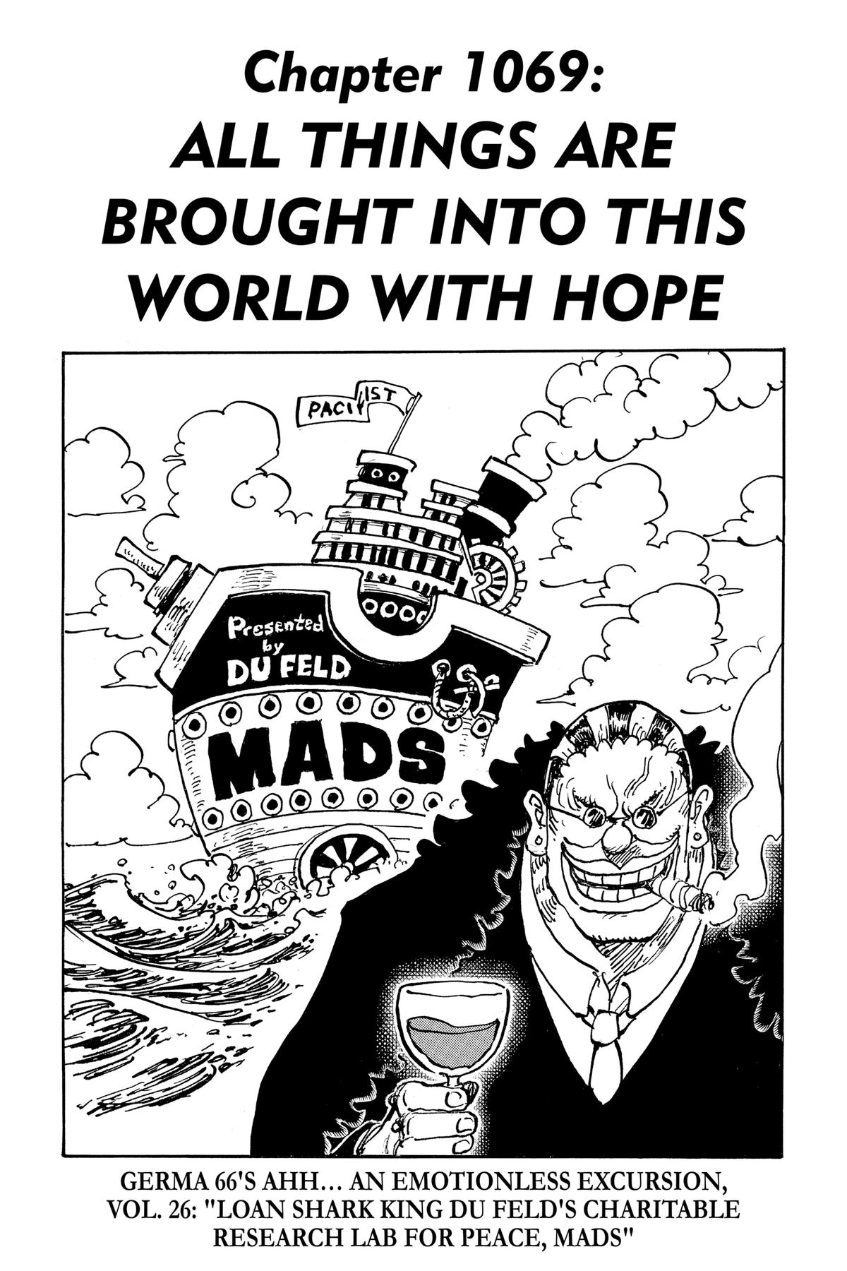 One Piece Chap 1069 - Next Chap 1070
