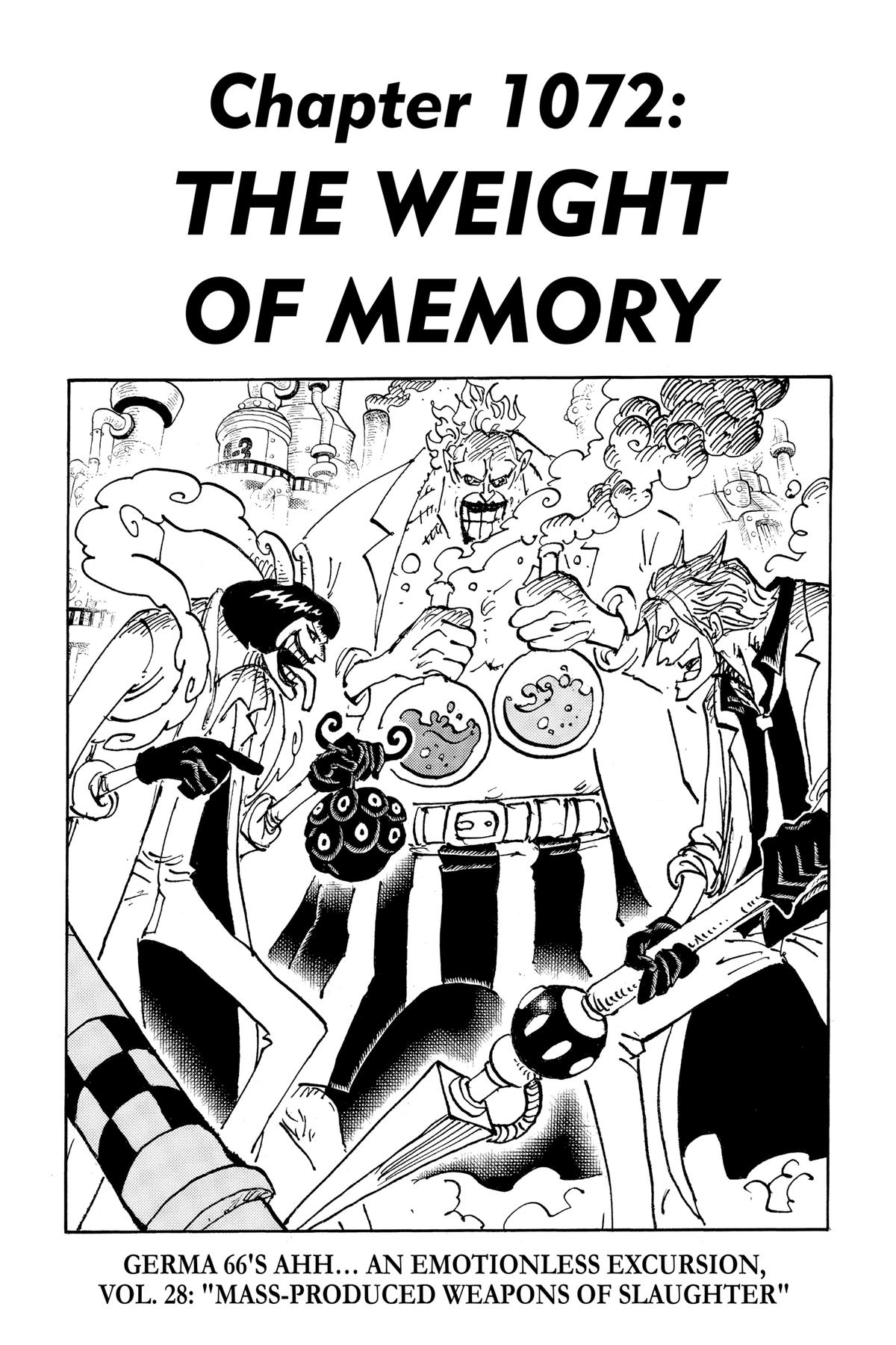 One Piece Chap 1072 - Next Chap 1073