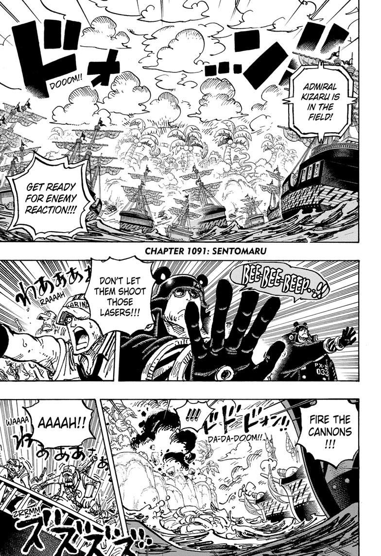 One Piece English Chap 1091 - Next Chap 1092