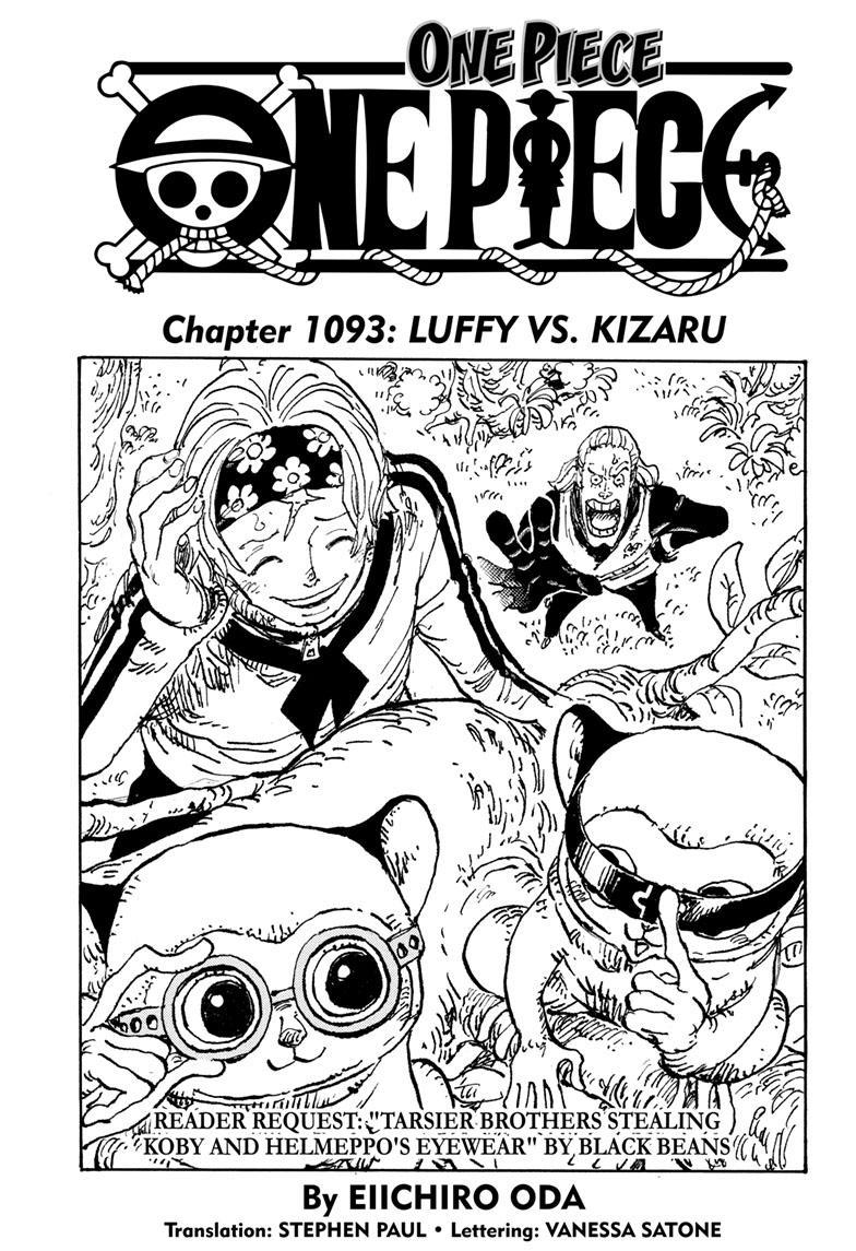 One Piece English Chap 1093 - Next Chap 1094