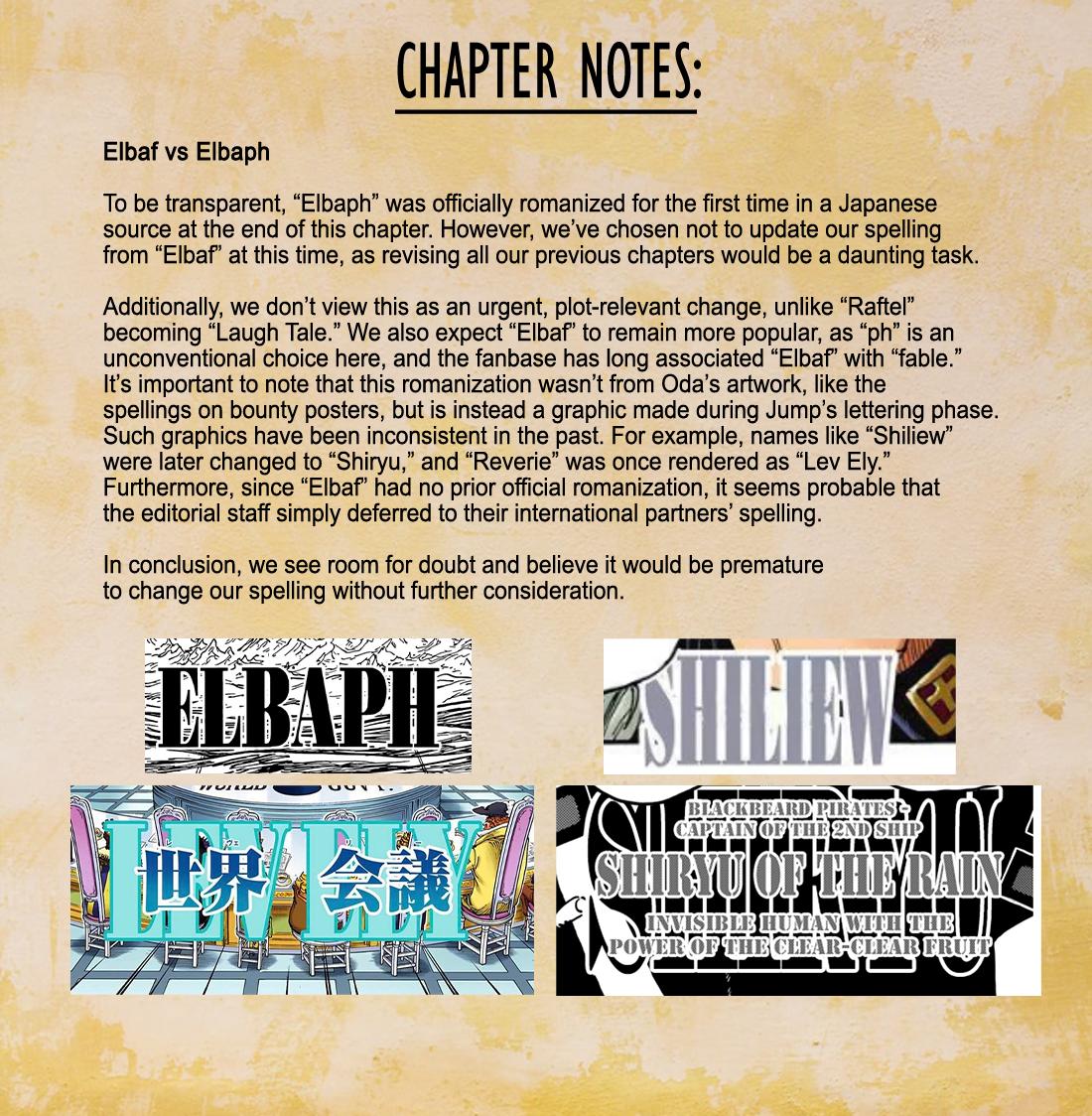 One Piece Chap 1130 - Next Chap 1131