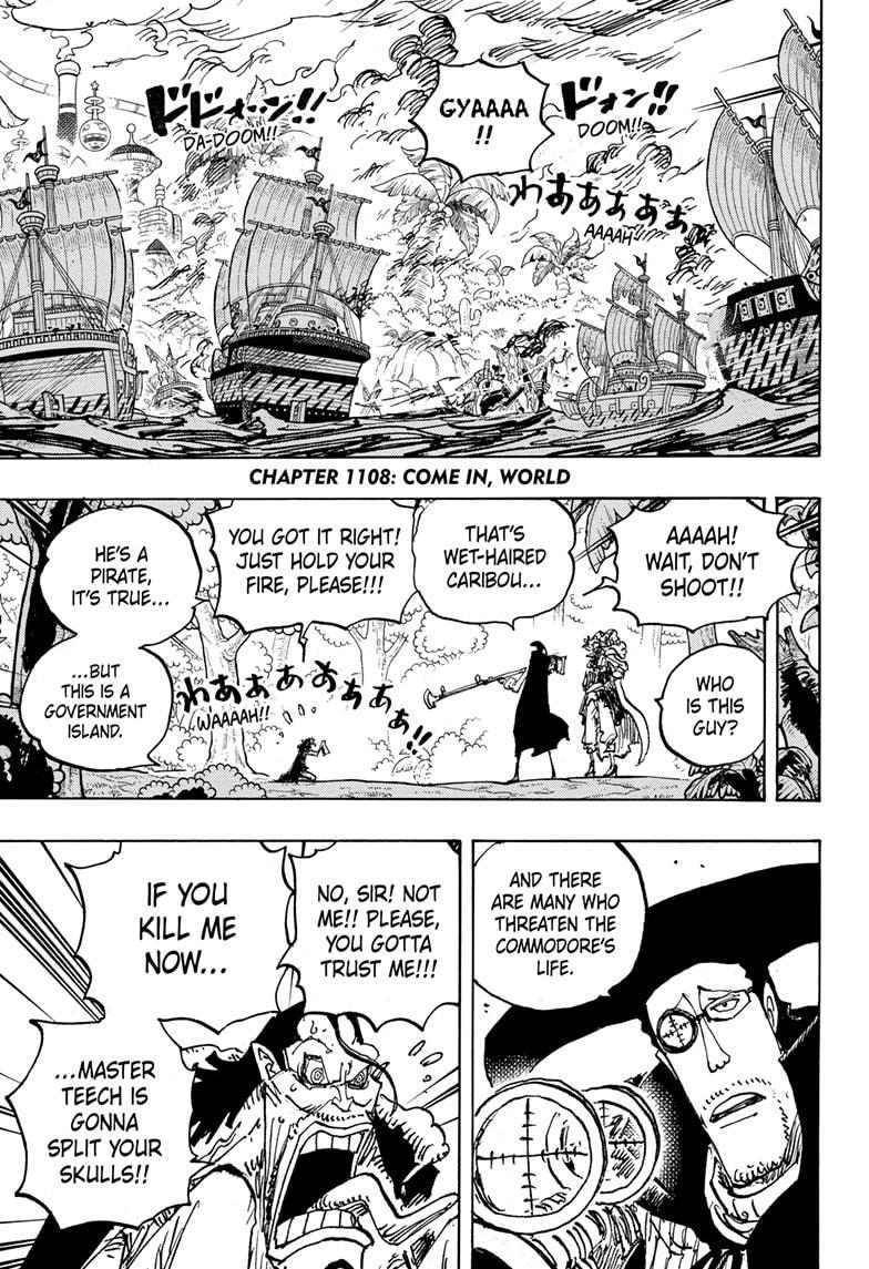 One Piece Chap 1108 - Next Chap 1109