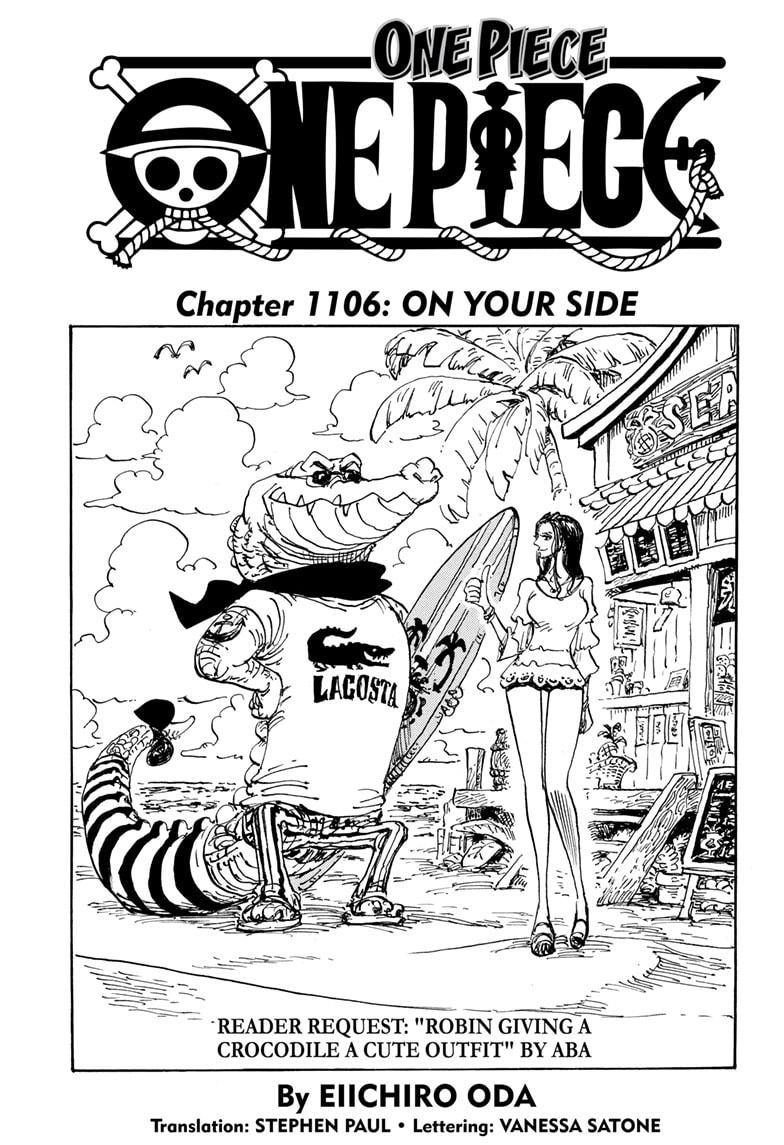 One Piece English Chap 1106 - Next Chap 1107