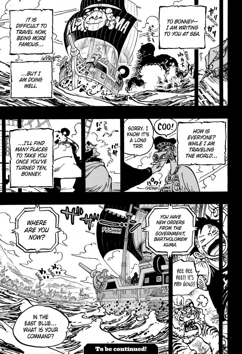 One Piece Chap 1100 - Next Chap 1101
