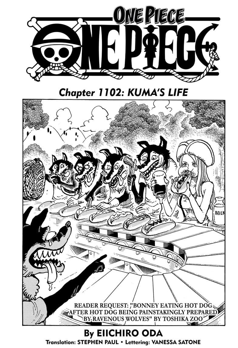 One Piece English Chap 1102 - Next Chap 1103