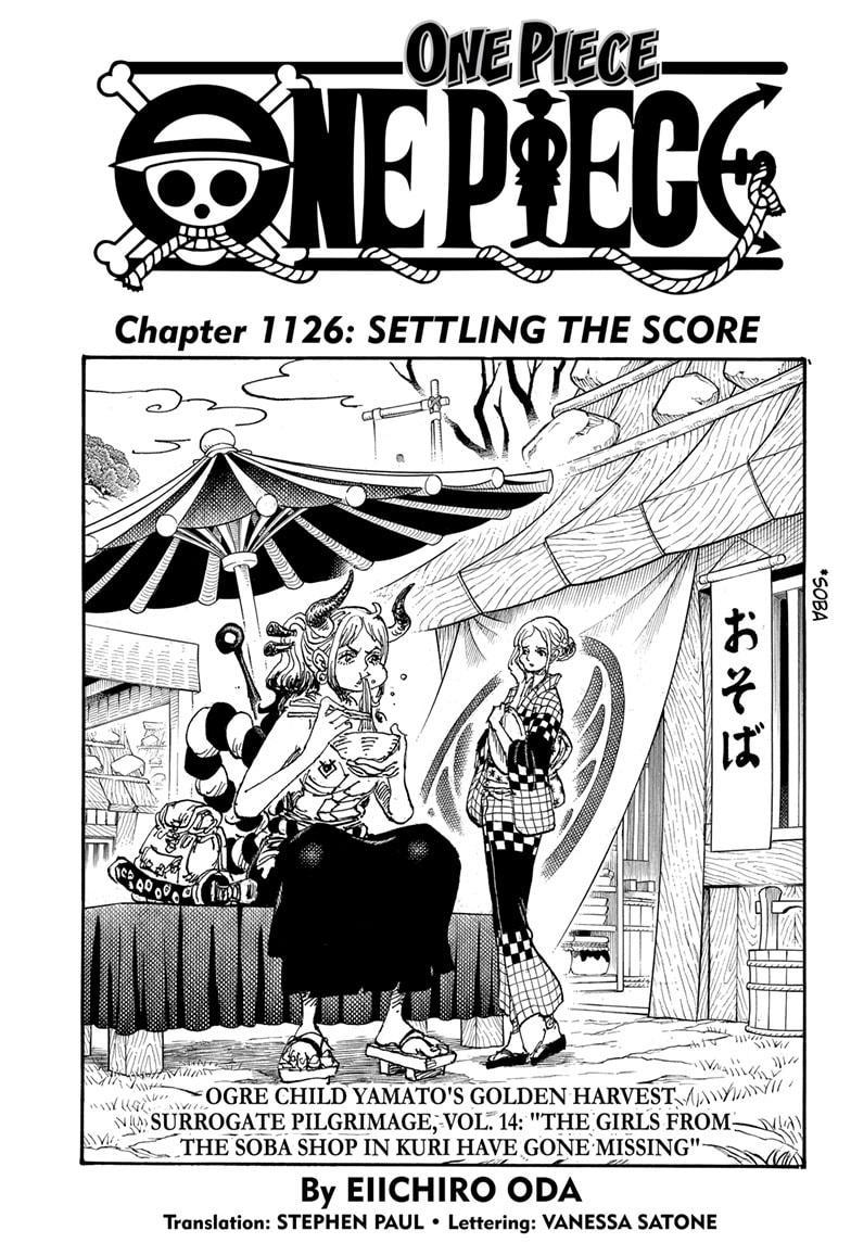 One Piece Chap 1126 - Next Chap 1127