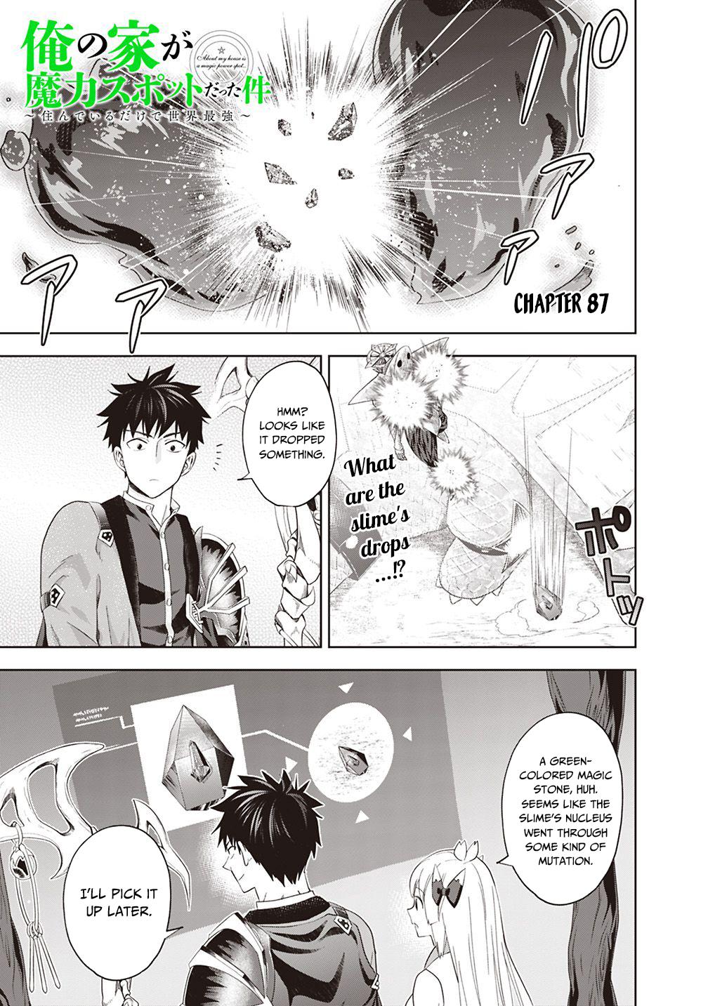 Ore no Ie ga Maryoku Spot Datta Ken: Sundeiru dake de Sekai Saikyou Chap 87 - Next Chap 88
