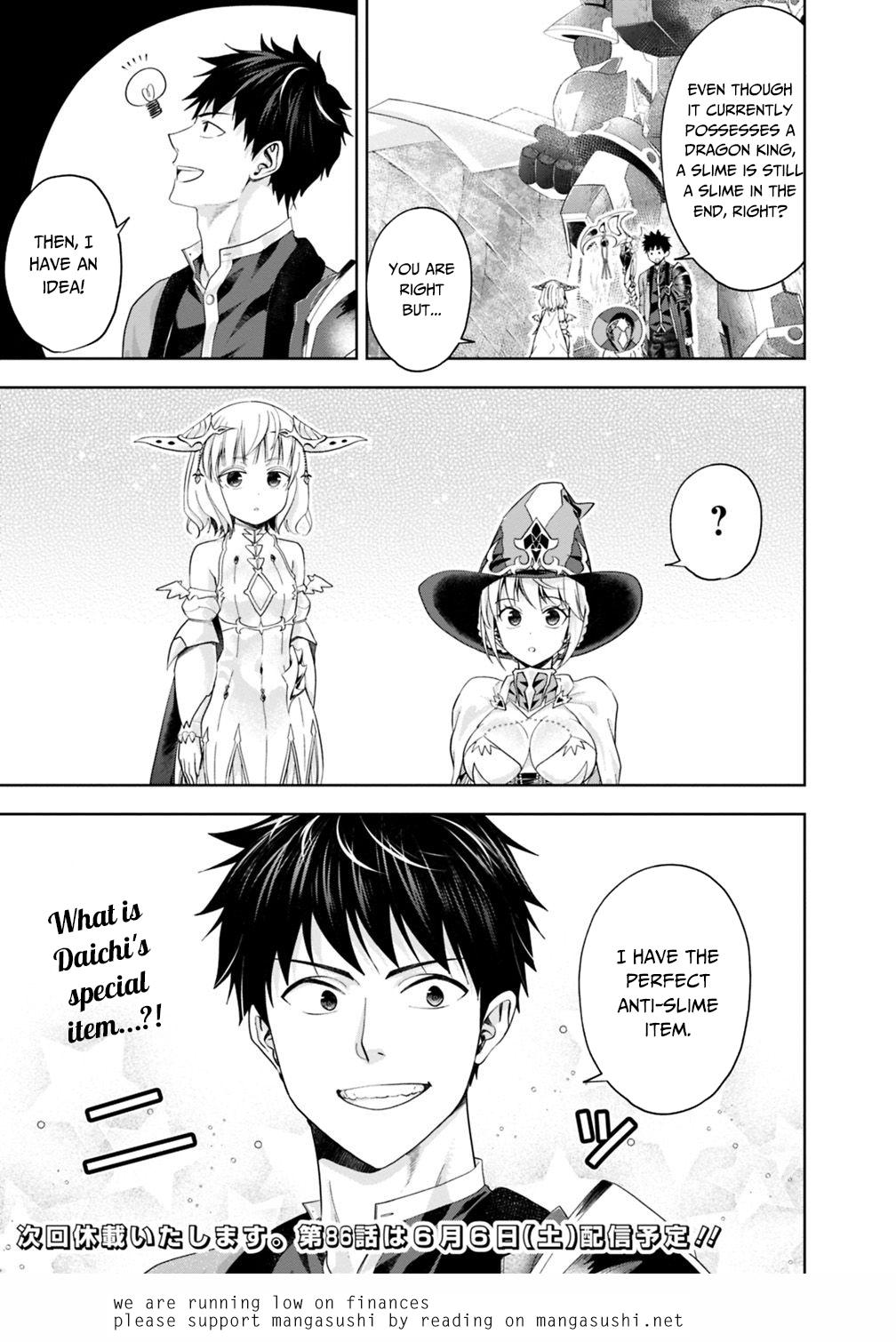 Ore no Ie ga Maryoku Spot Datta Ken: Sundeiru dake de Sekai Saikyou Chap 85 - Next Chap 86