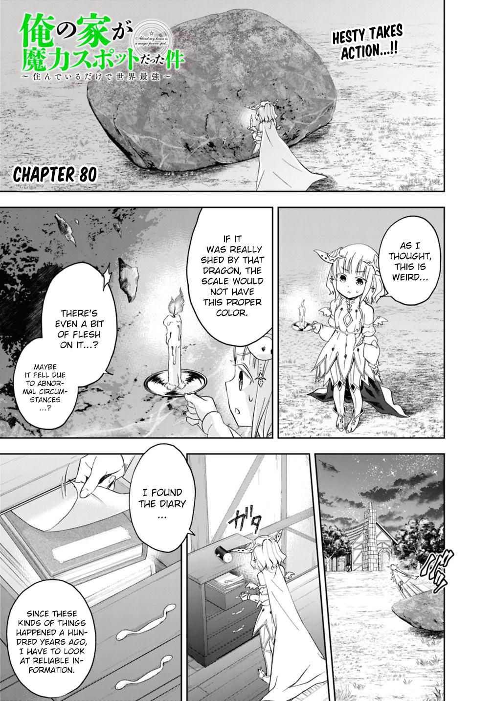 Ore no Ie ga Maryoku Spot Datta Ken: Sundeiru dake de Sekai Saikyou Chap 80 - Next Chap 81