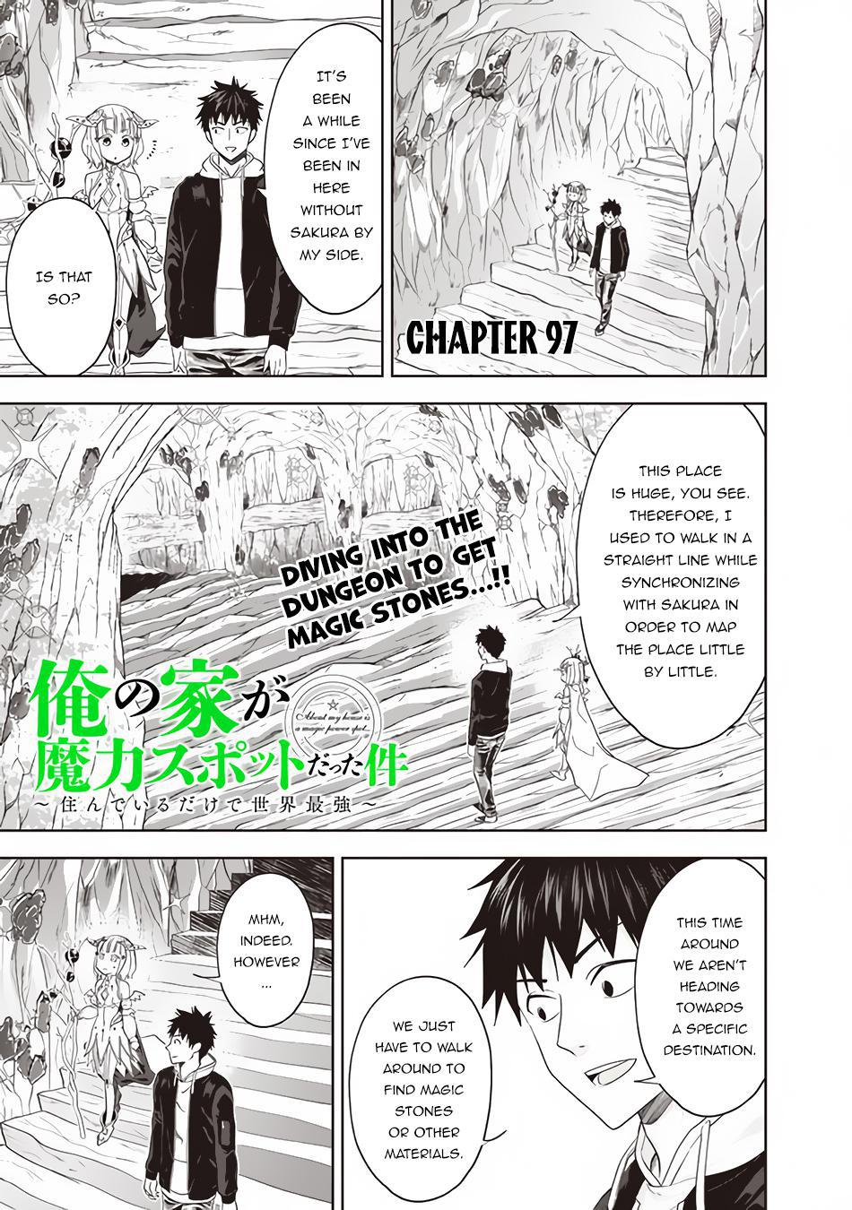 Ore no Ie ga Maryoku Spot Datta Ken: Sundeiru dake de Sekai Saikyou Chap 97 - Next Chap 98