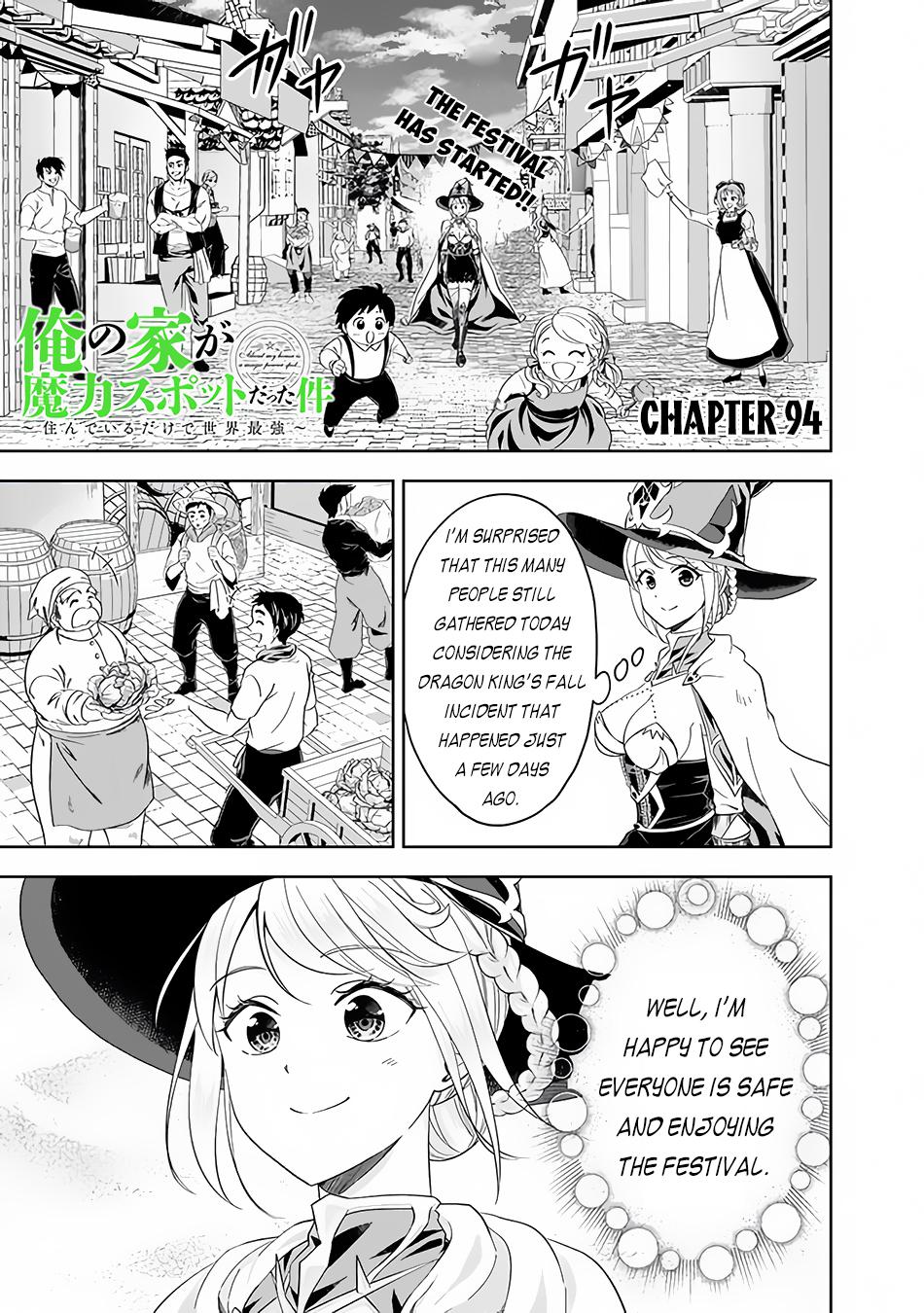 Ore no Ie ga Maryoku Spot Datta Ken: Sundeiru dake de Sekai Saikyou Chap 94 - Next Chap 95